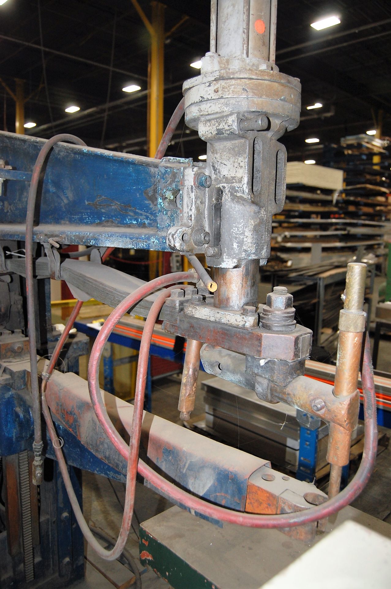 FEDERAL MDL. 444BCA 19kw SPOT WELDER, 220-VOLTS, WITH 41" THROAT, FOOT SWITCH, S/N: 48791 [LOCATED - Image 3 of 5