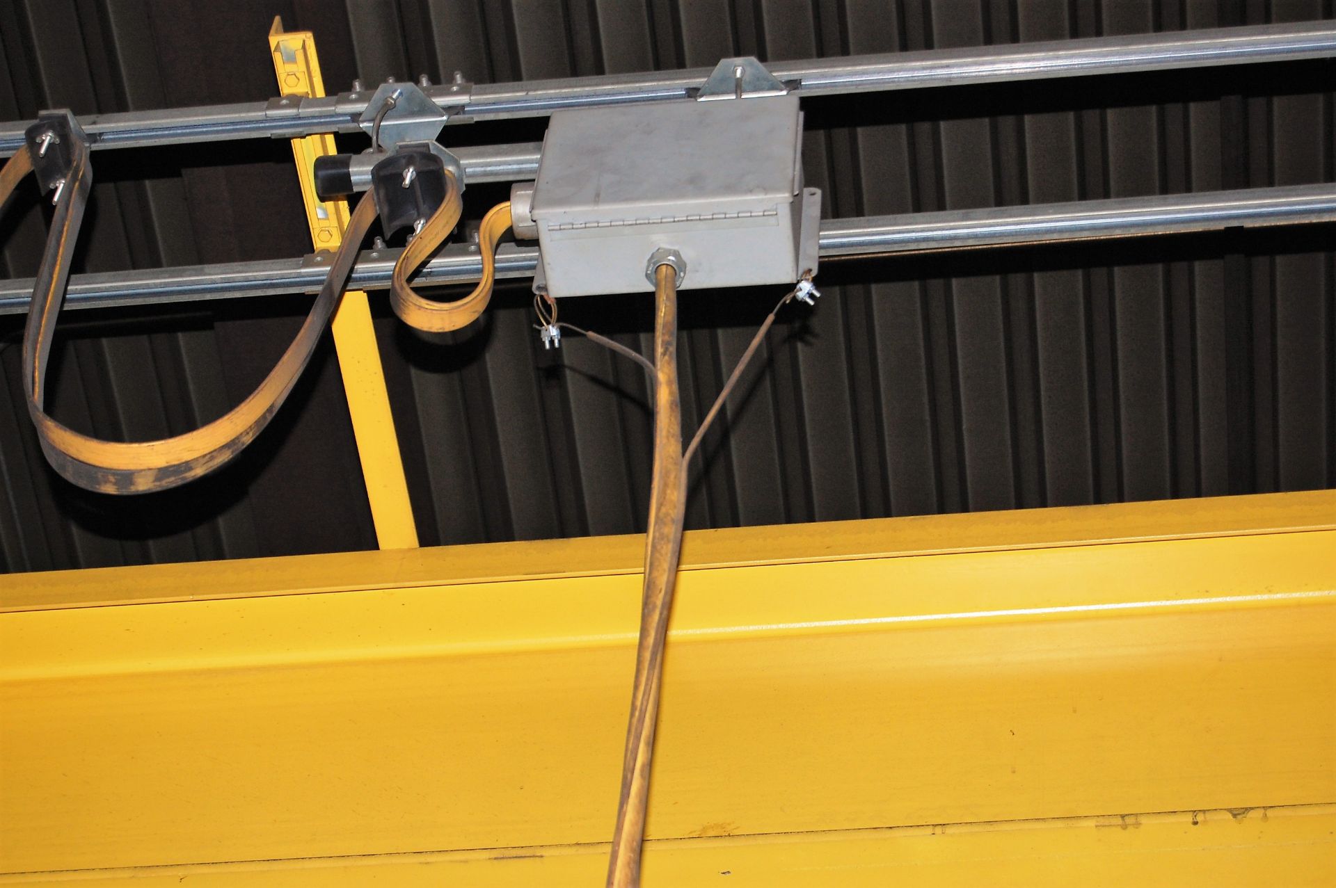3 TON ACCO WRIGHT "SPEEDWAY" OVERHEAD BRIDGE CRANE, TOP RUNNING, SINGLE GIRDER, WITH APPROXIMATELY - Image 4 of 11