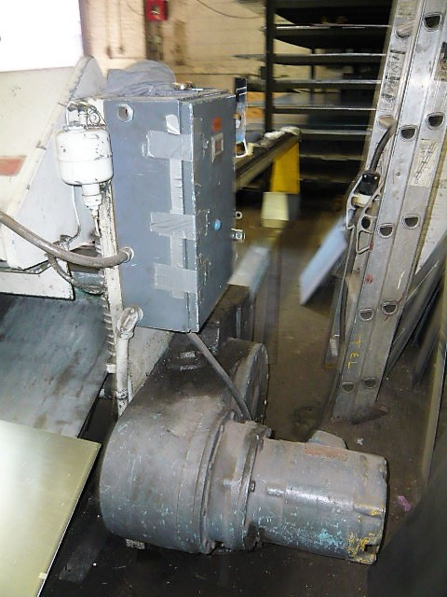 10ga X 10' NIAGARA MDL. 1R-10-10 MECHANICAL POWER SHEAR, WITH SQUARING ARM, FRONT OPERATED POWER - Image 5 of 8