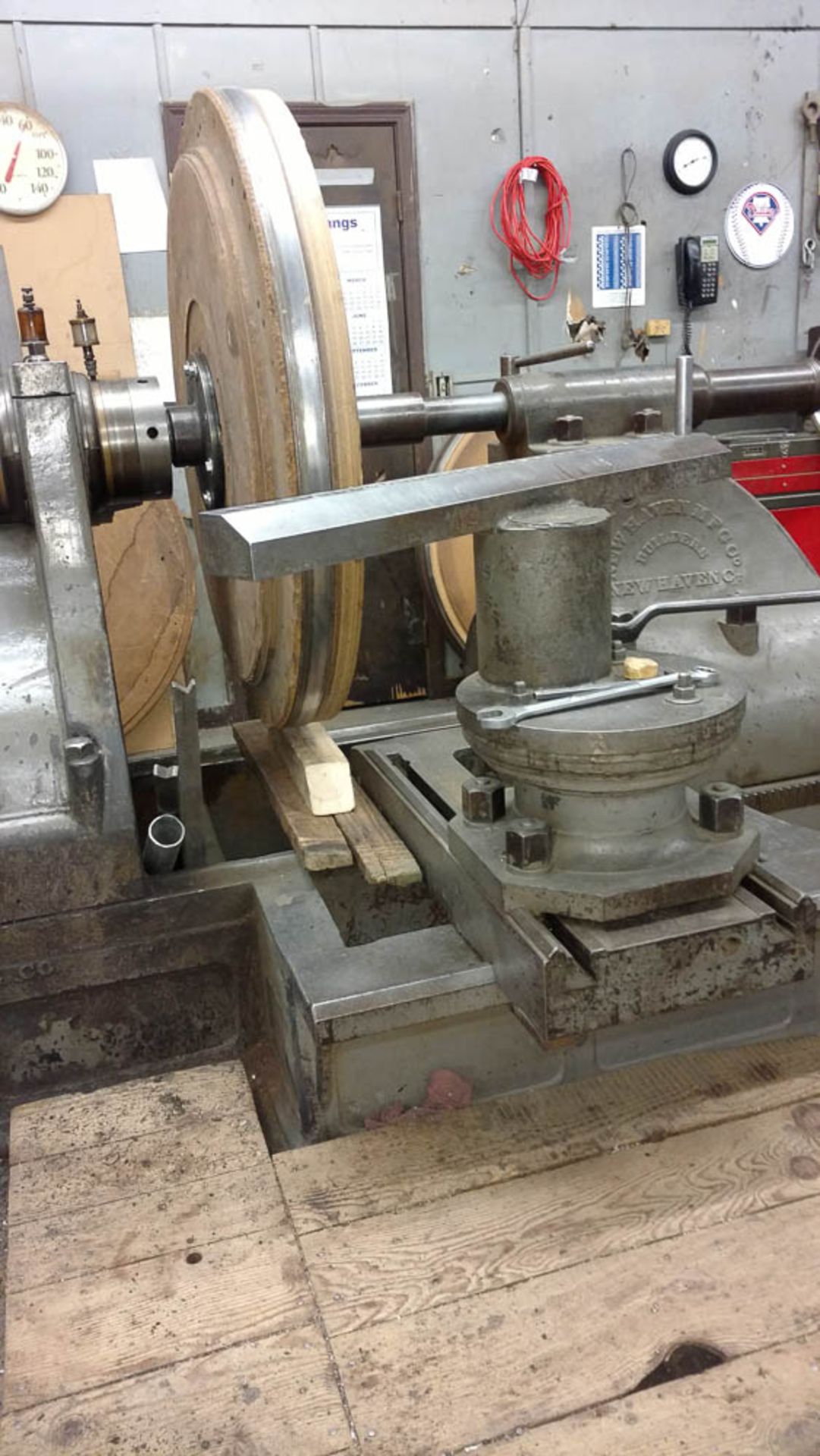 NEW HAVEN MFG. COMPANY BUILDERS SPINNING LATHE - Image 5 of 6