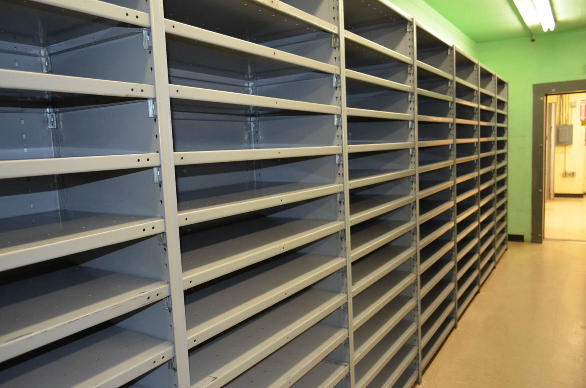 LOT OF SHELVING IN VAULT - Image 6 of 7
