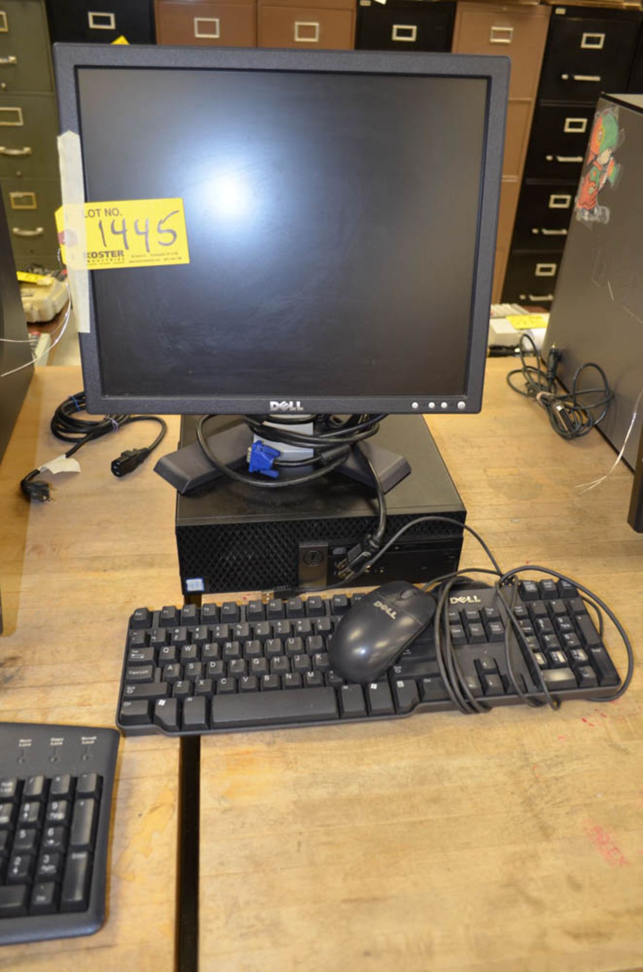 DELL COMPUTER WITH TOWER, MONITOR & KEYBOARD