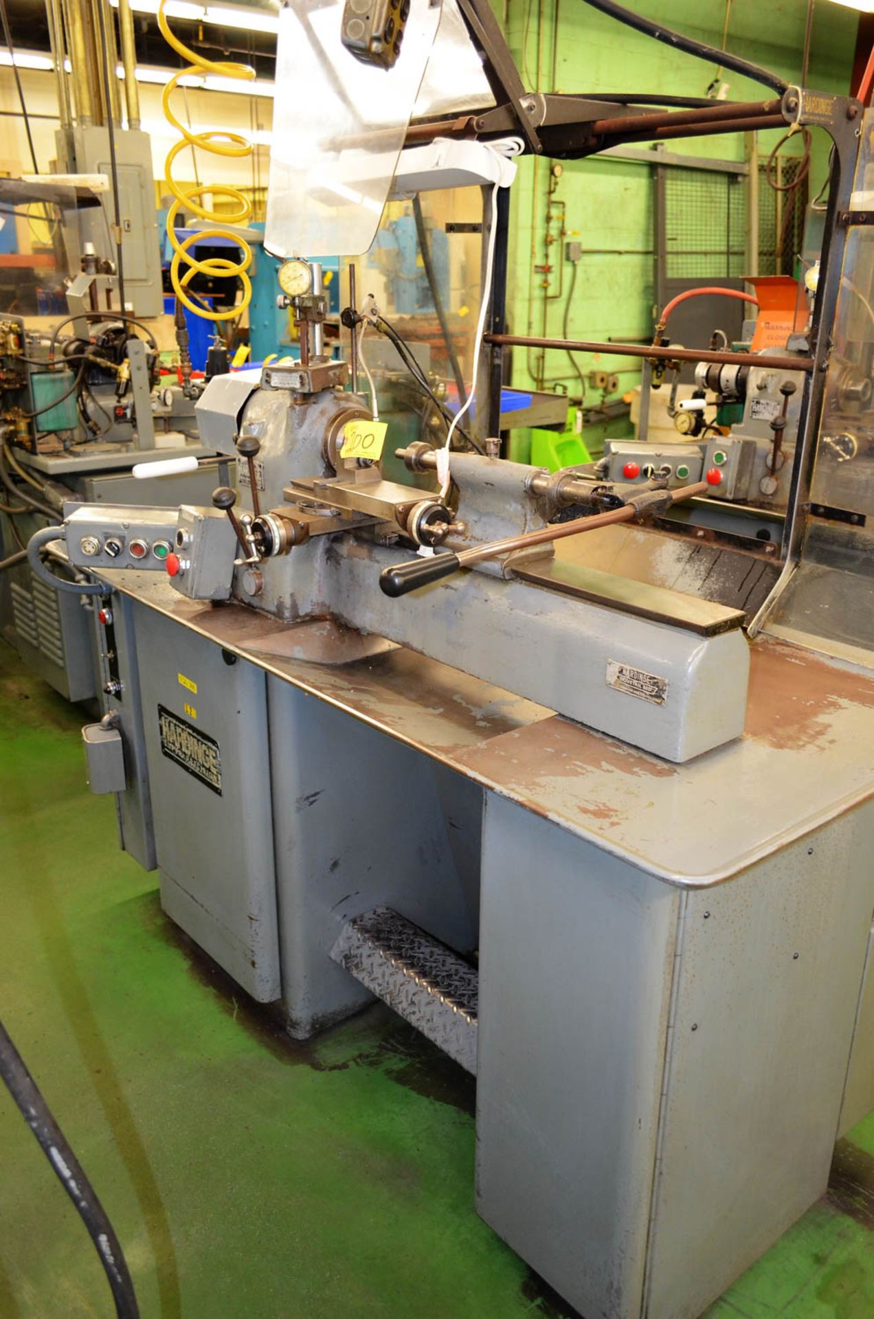 HARDINGE MDL. DSM-59R TOOLROOM LATHE, WITH COMPOUND & TAILSTOCK, S/N: DV-59-15221 - Image 2 of 4