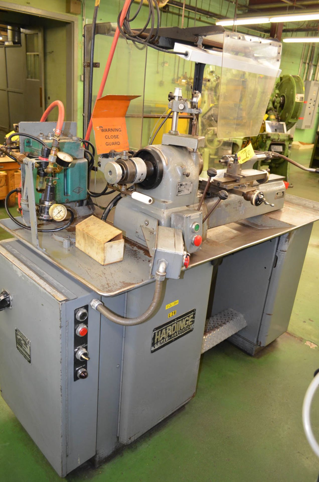 HARDINGE MDL. DSM-59R TOOLROOM LATHE, WITH COMPOUND & TAILSTOCK, S/N: DV-59-15716
