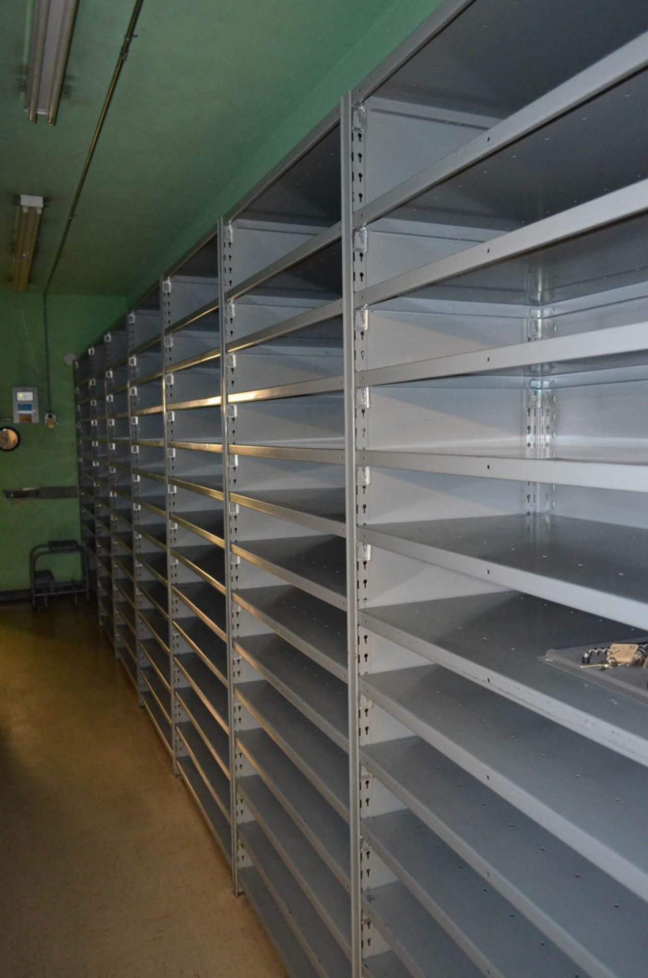 LOT OF SHELVING IN VAULT - Image 2 of 7