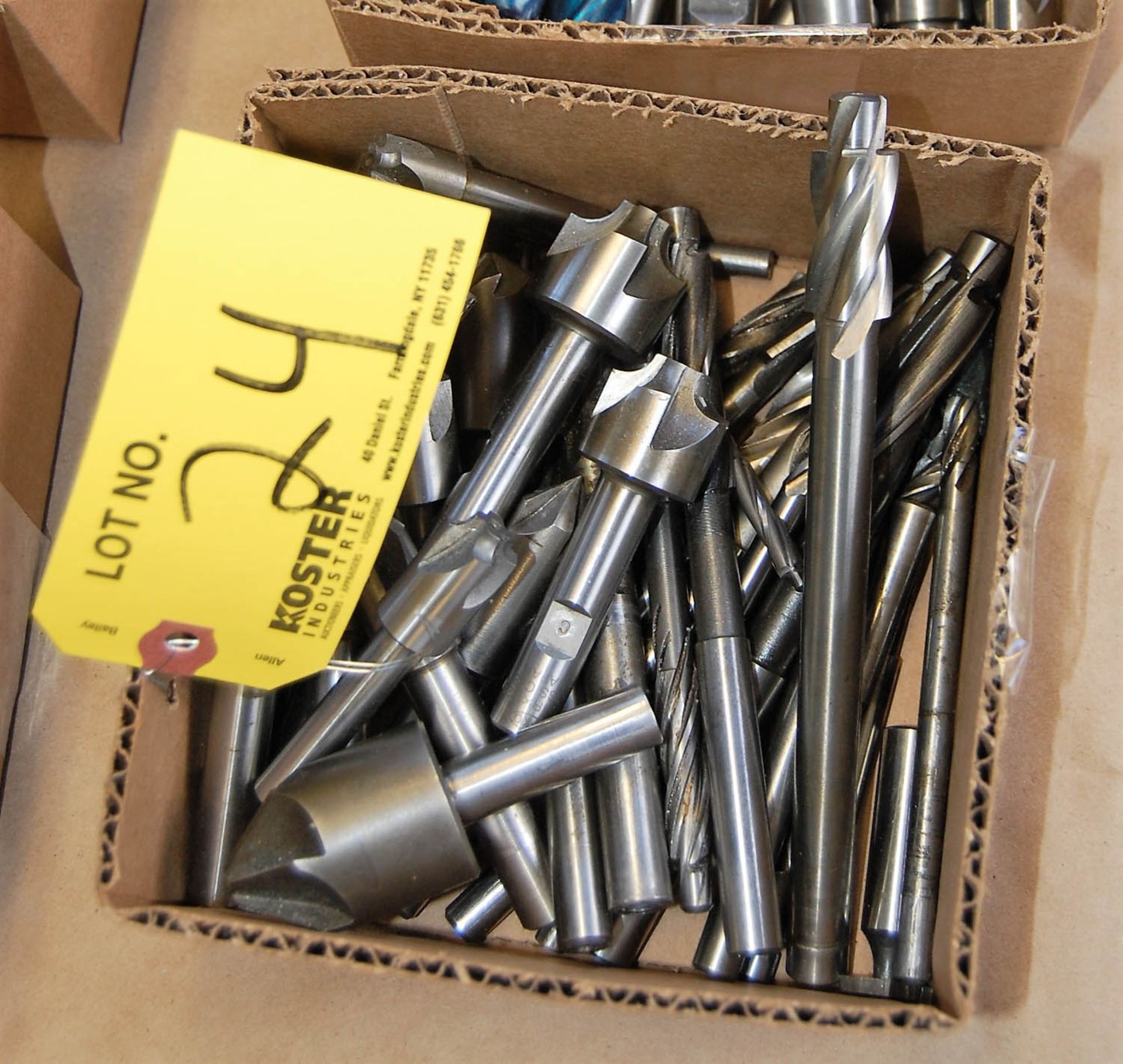 LOT OF COUNTERBORES & RADIUS CUTTERS