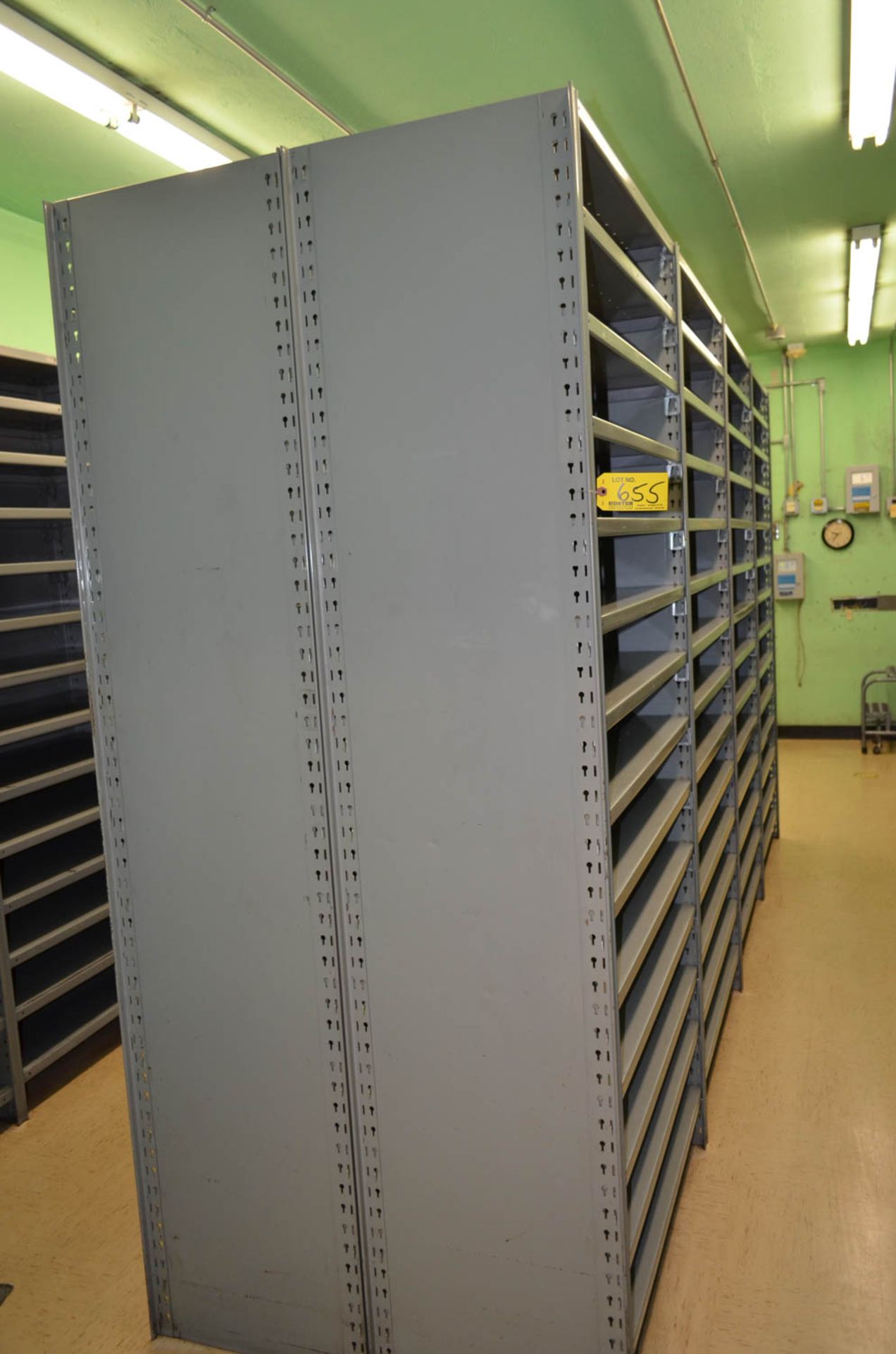 LOT OF SHELVING IN VAULT - Image 7 of 7