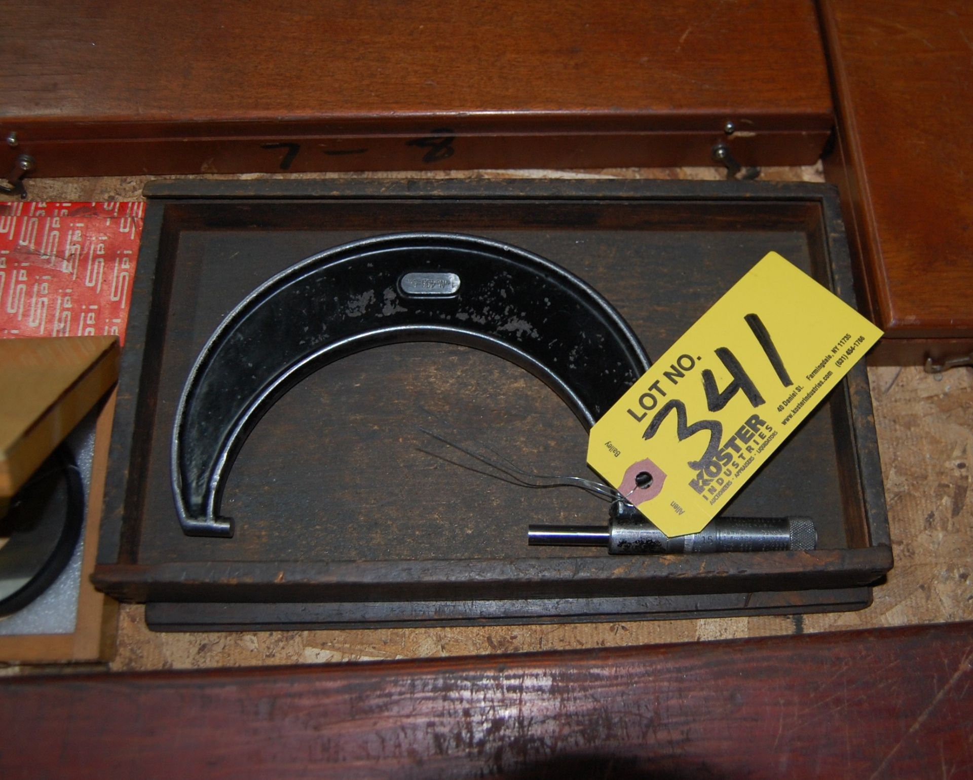 4"-5" STARRETT MICROMETER