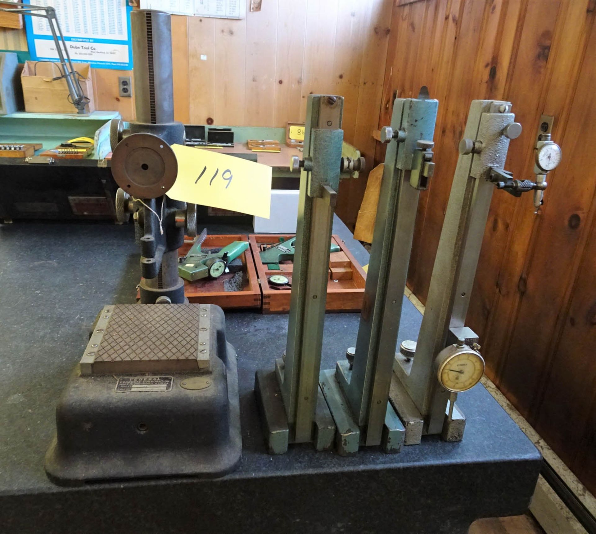 (4) INDICATOR STANDS