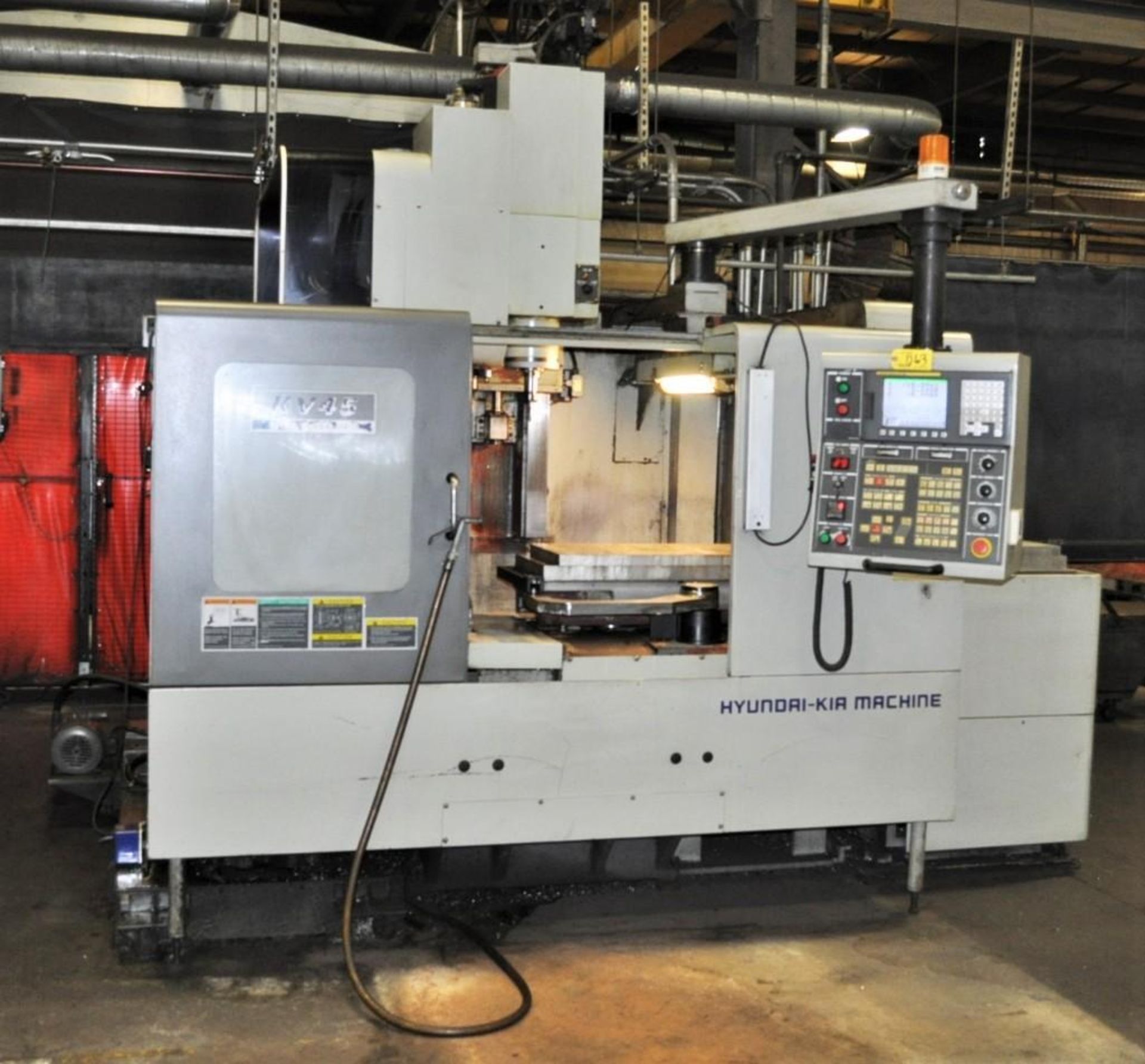 HYUNDAI KIA MODEL KV45 CNC VERTICAL MACHINING CENTER - Image 2 of 8