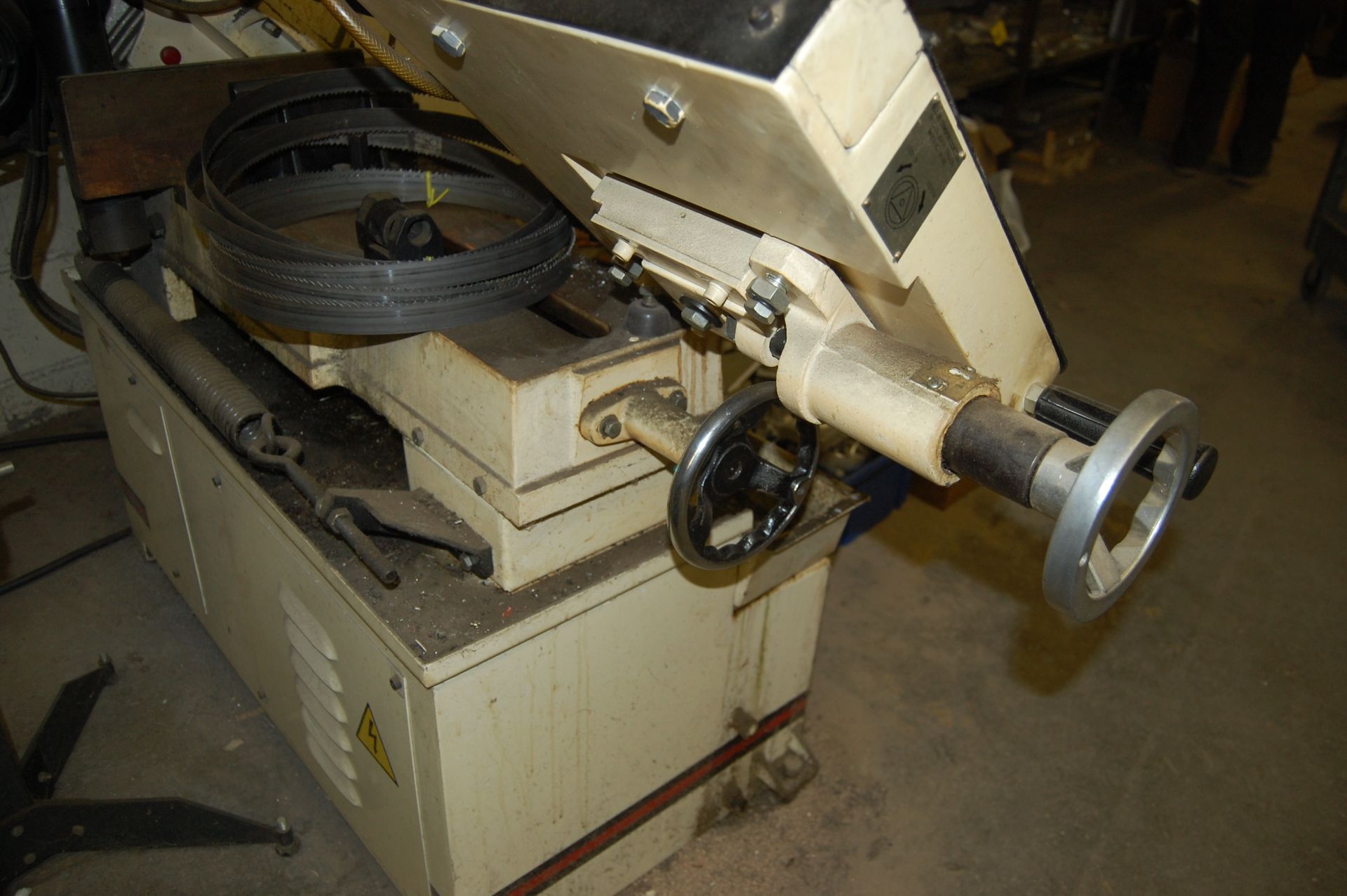 JET 9" X 16" MDL. HBS-916W HORIZONTAL BAND SAW, 1" BLADE, MANUAL VISE, S/N: 708701 - Image 6 of 6