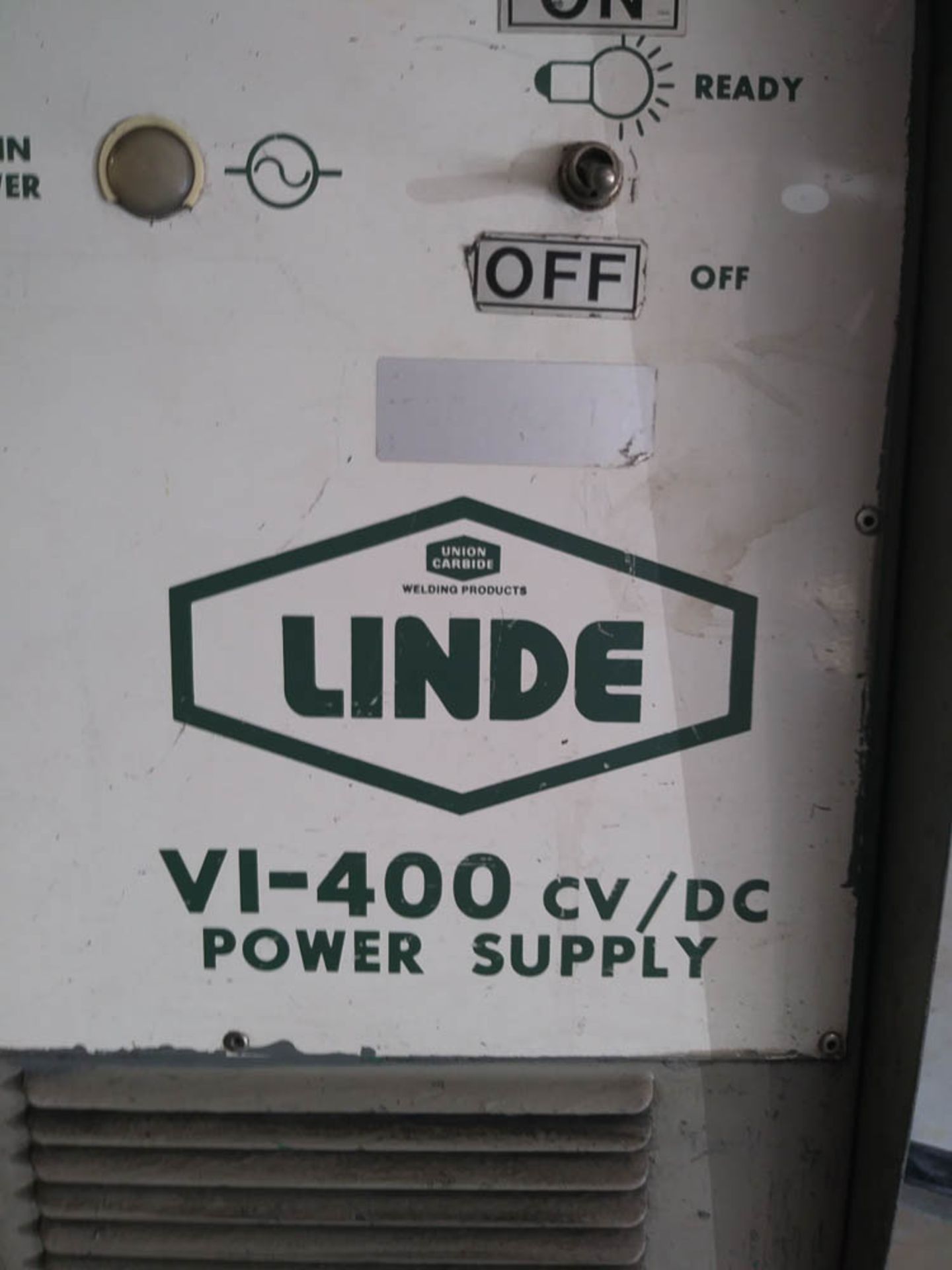 LINDE MDL. VI-400, 400-AMP MIG WELDER - Image 5 of 8