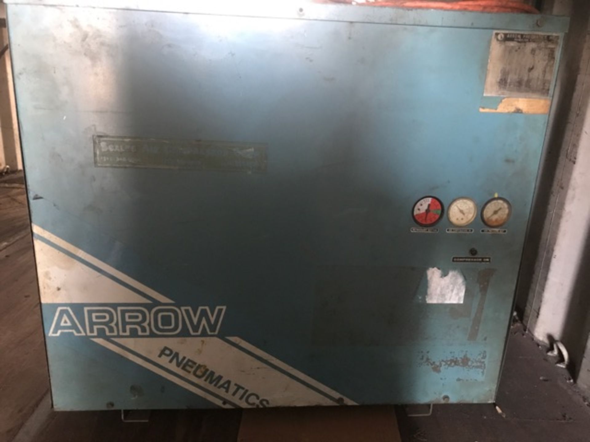 ARROW PNEUMATICS REFRIGERATED COMPRESSED AIR DRYER - Image 2 of 2