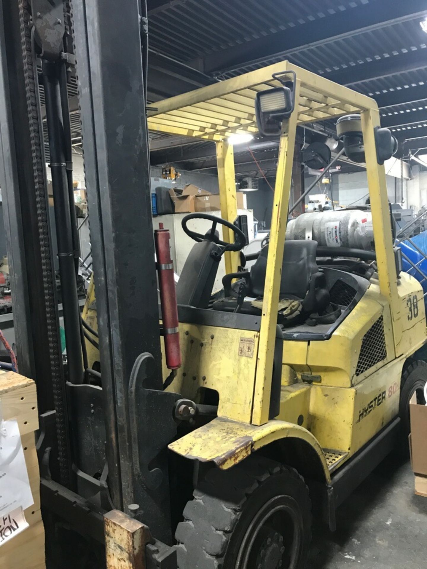 HYSTER H80XM 8500 LBS CAPACITY FORKLIFT TRUCK