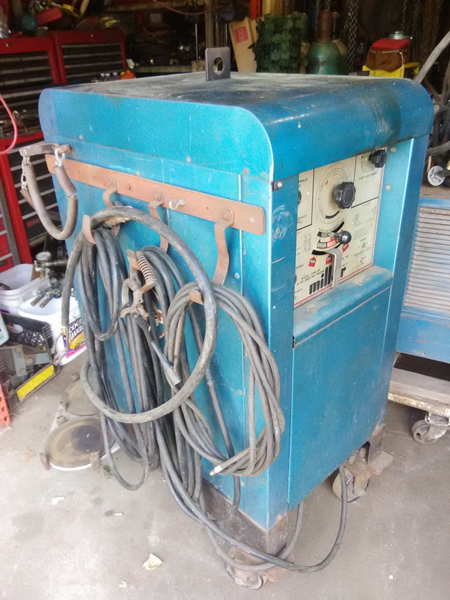 MILLER MODEL A-BP AC/DC STICK WELDER WITH LEADS