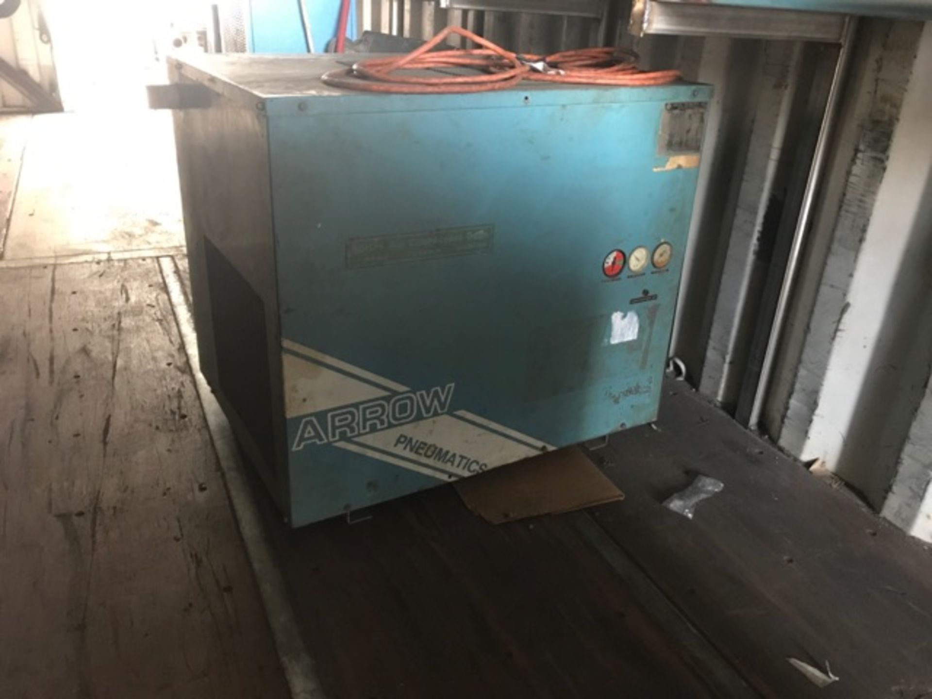 ARROW PNEUMATICS REFRIGERATED COMPRESSED AIR DRYER