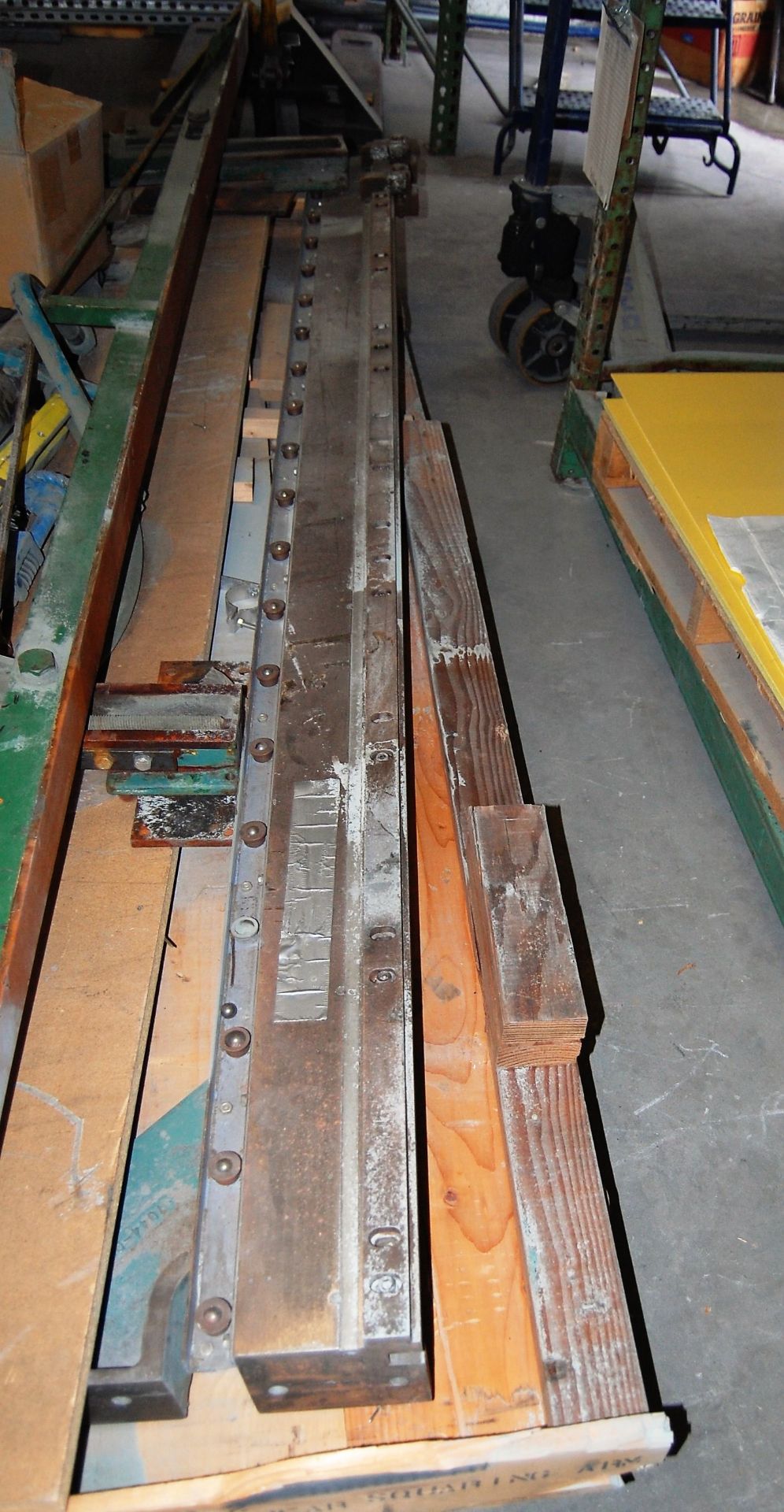 10' X 10GA WYSONG SHEAR MDL. 1010 (3/16 M.S. INTERMITTANT) POWER SHEAR, SQUARING ARM, WYSONG - Image 3 of 17