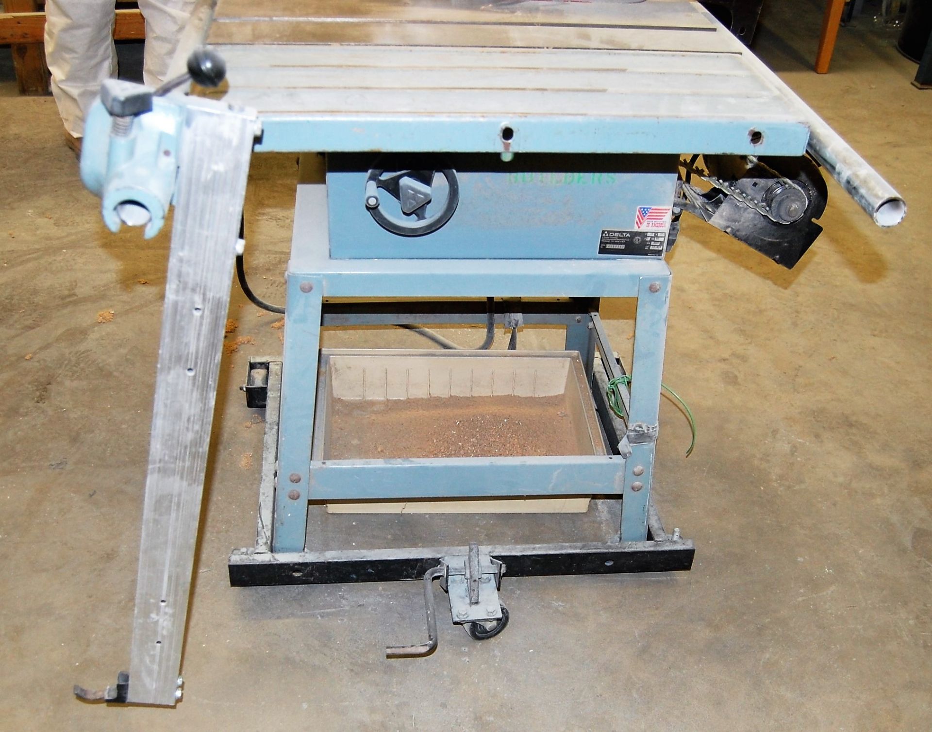 DELTA MDL. 34-444 TABLE SAW, SINGLE PHASE, 1-1/2HP, S/N: 94E97713 - Image 3 of 5