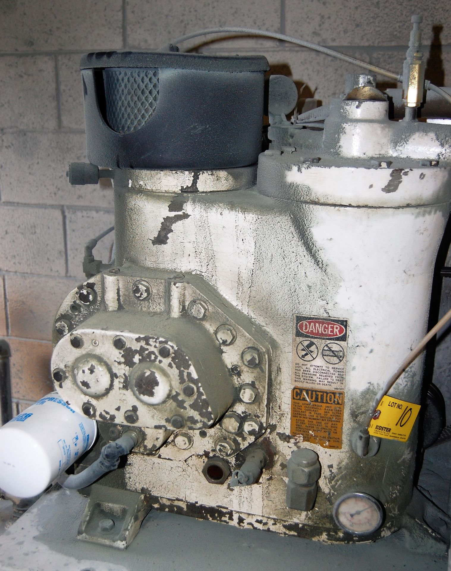 30HP INGERSOLL RAND MDL. U30H ROTARY SCREW TYPE AIR COMPRESSOR - Image 4 of 5