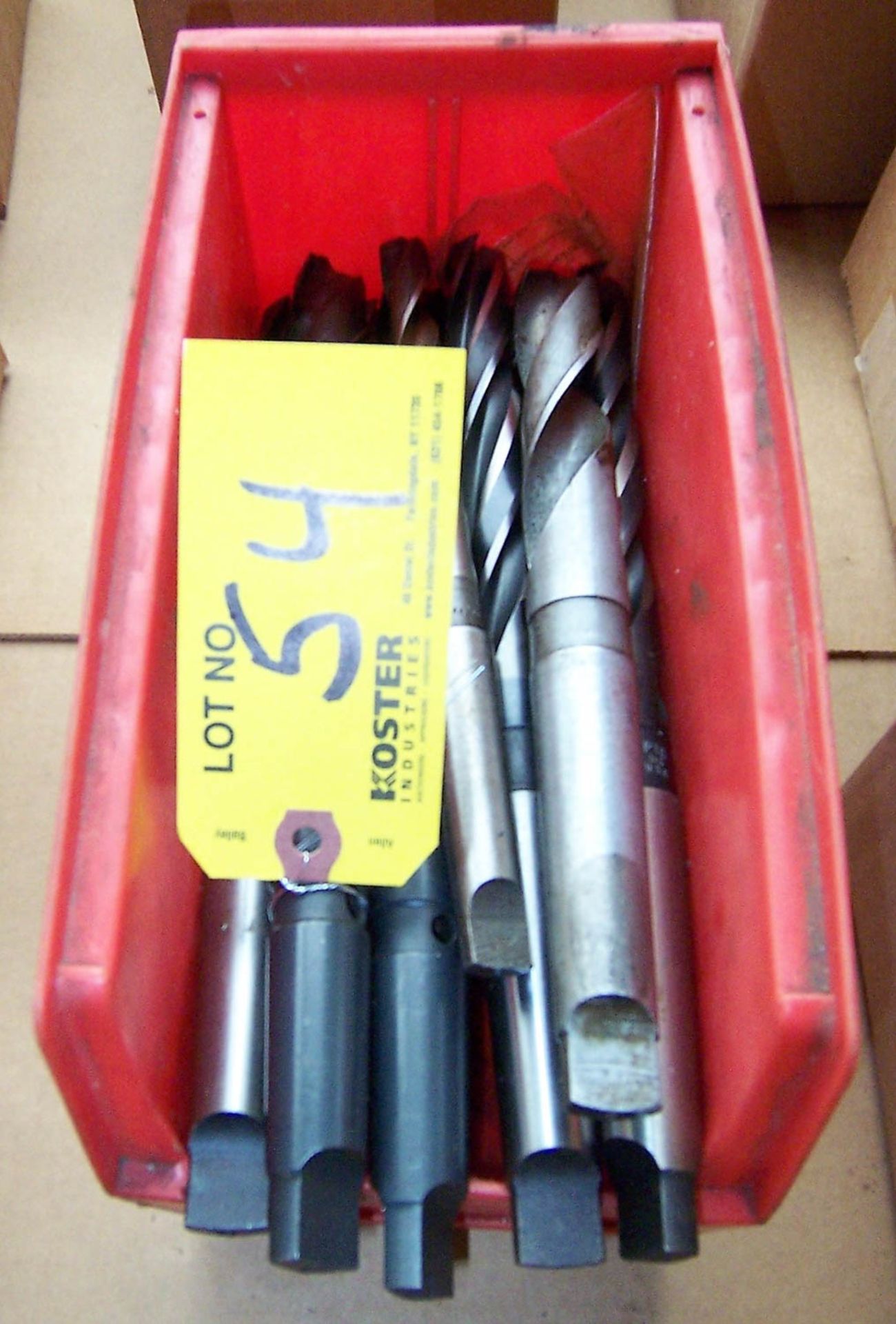 LOT OF ASSORTED DRILL BITS