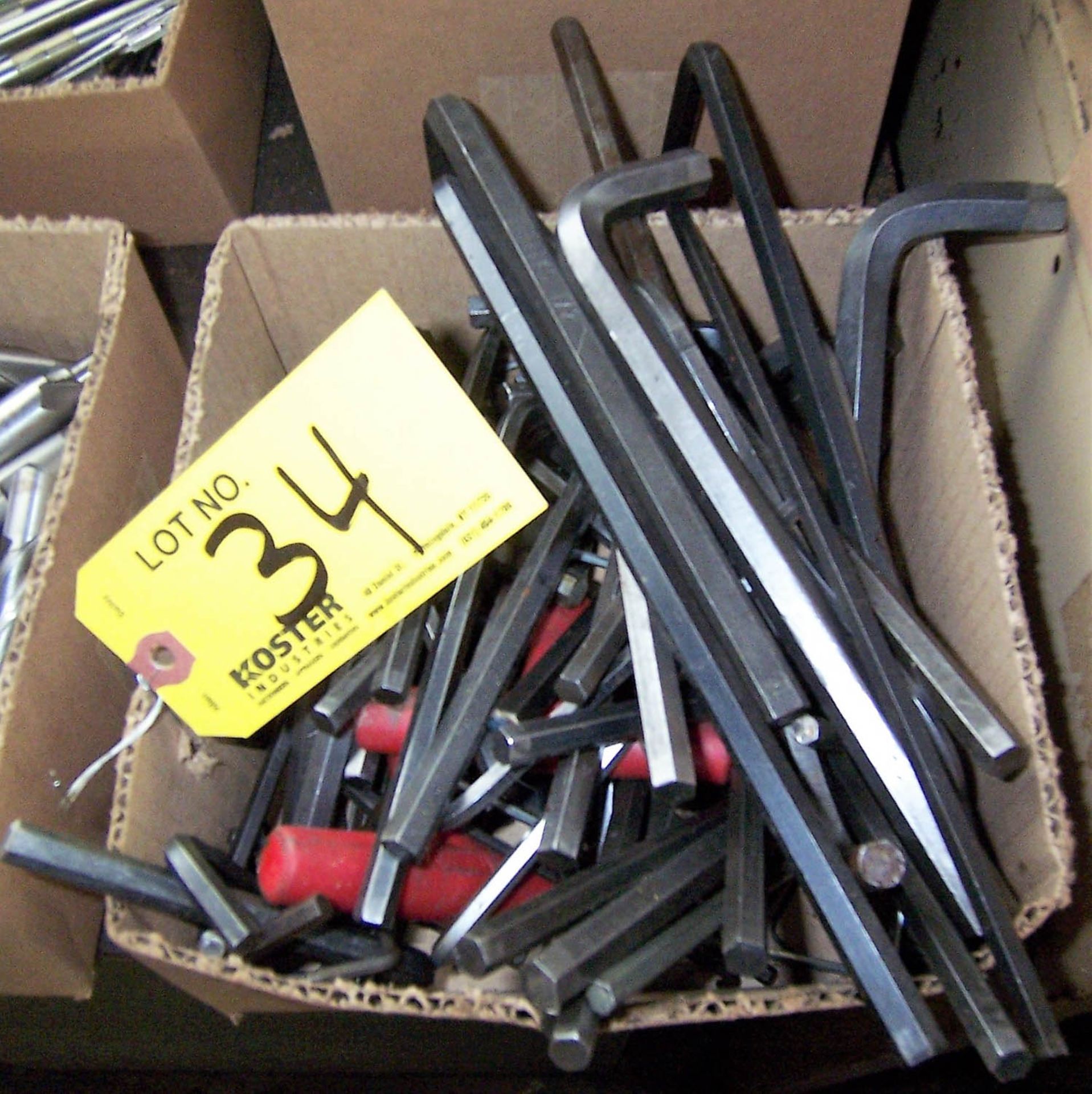 LOT OF ASSORTED ALLEN WRENCHES