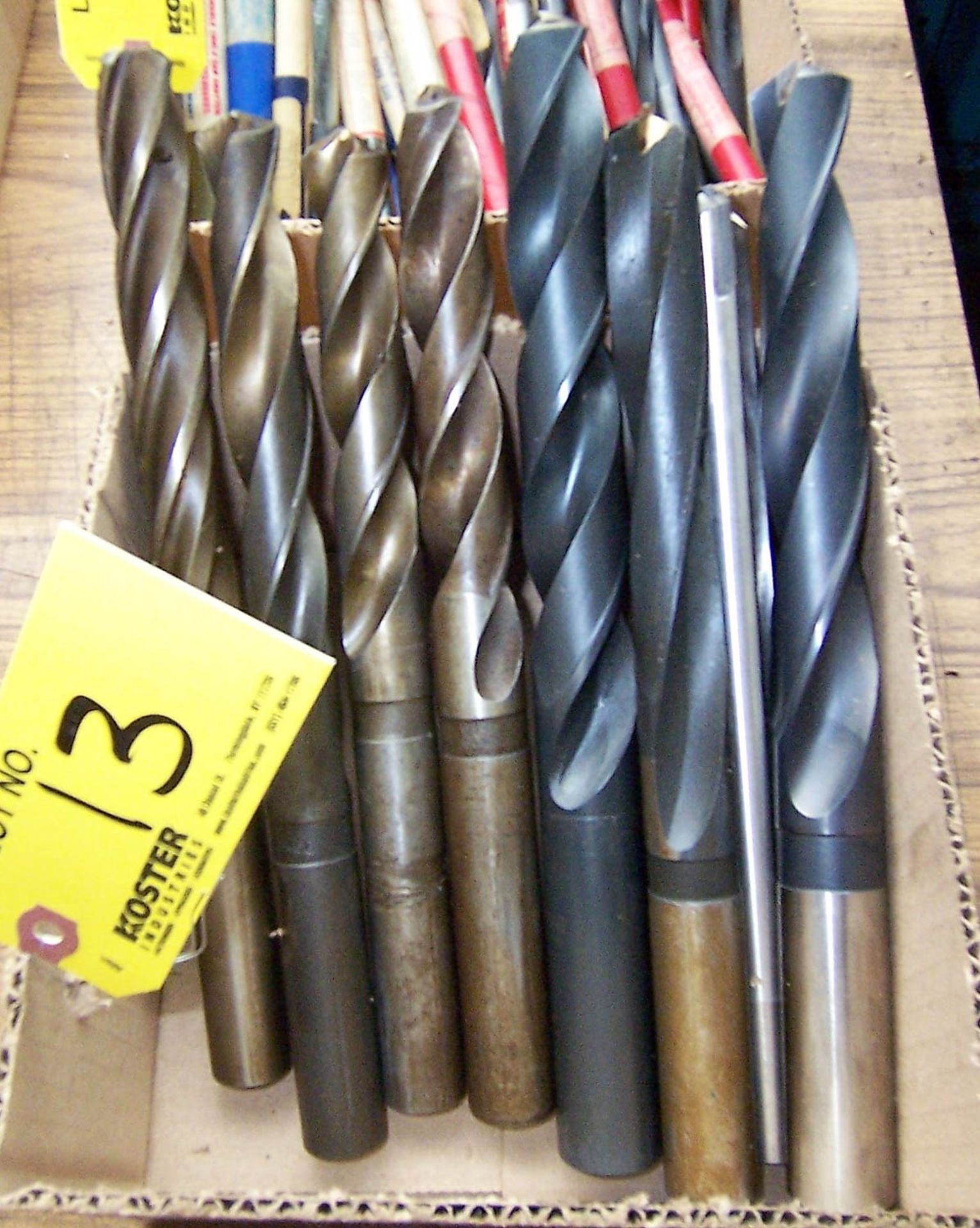 LOT OF OIL COOLED DRILL BITS