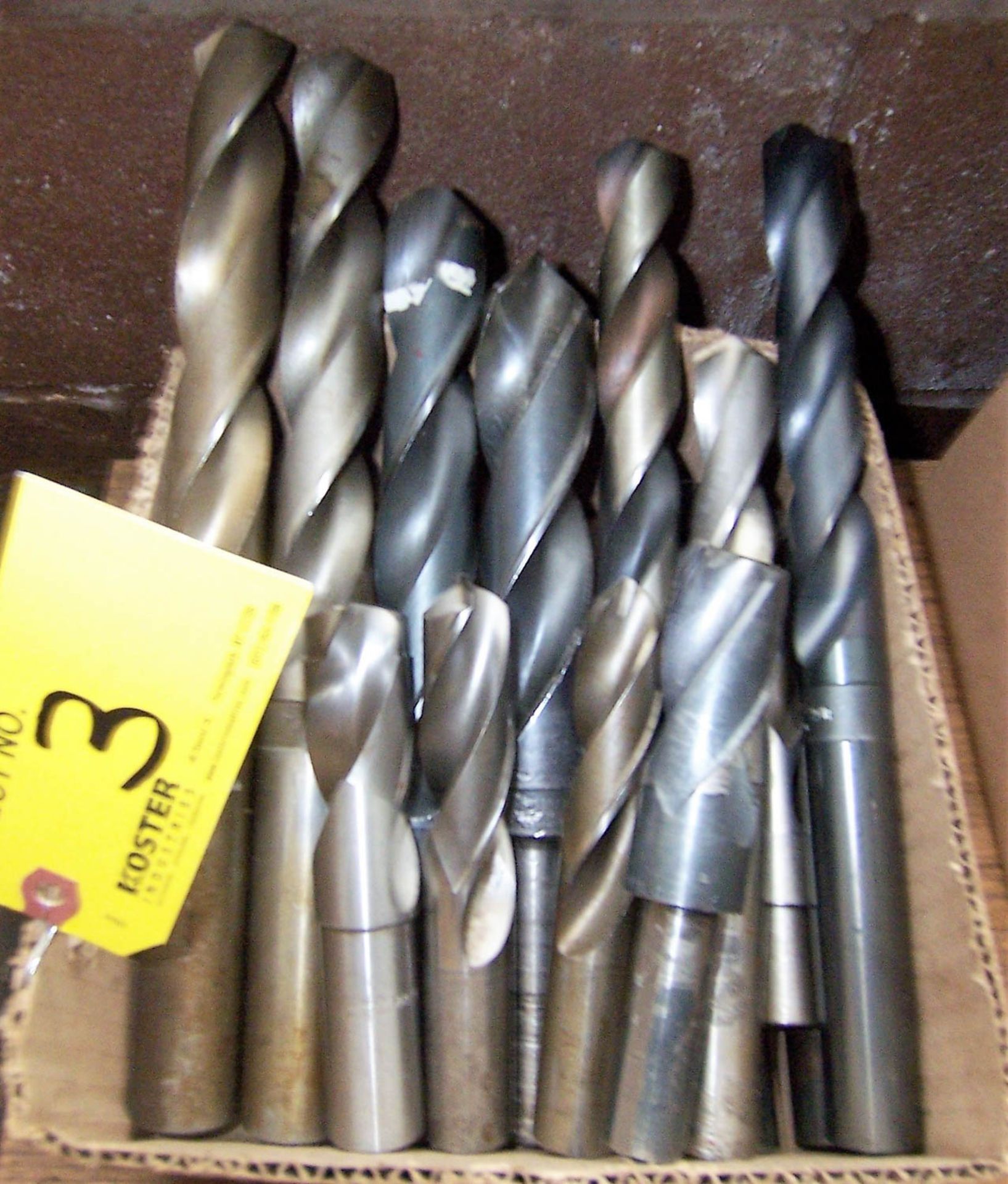 LOT OF ASSORTED HIGH SPEED DRILL BITS