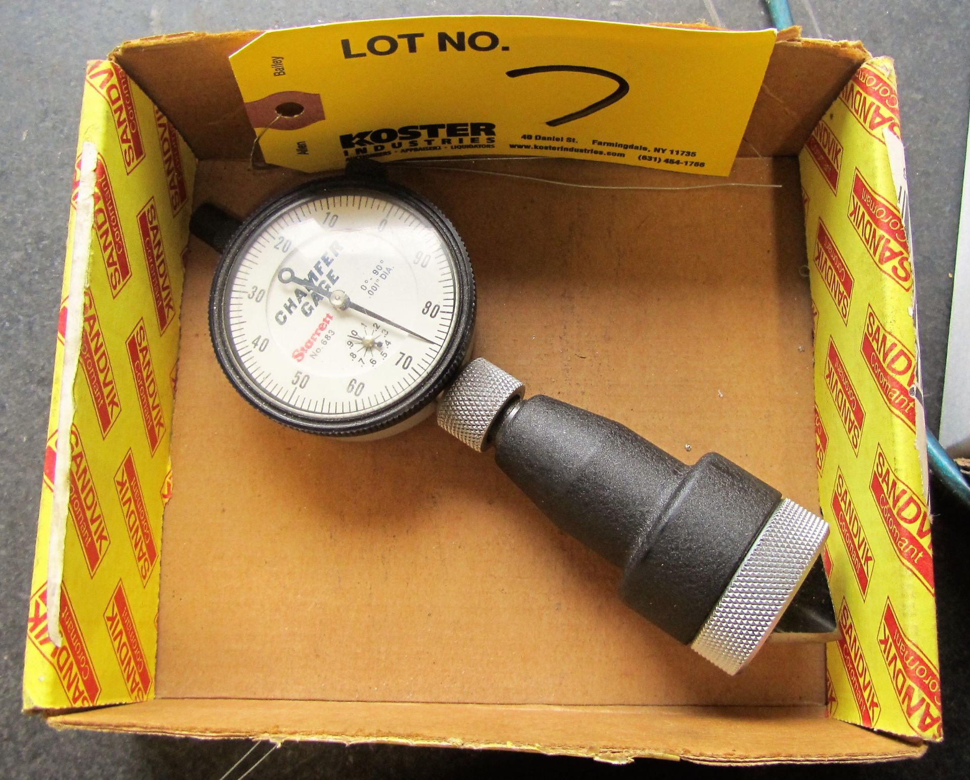 STARRETT MDL. 683 CHAMFER GAUGE