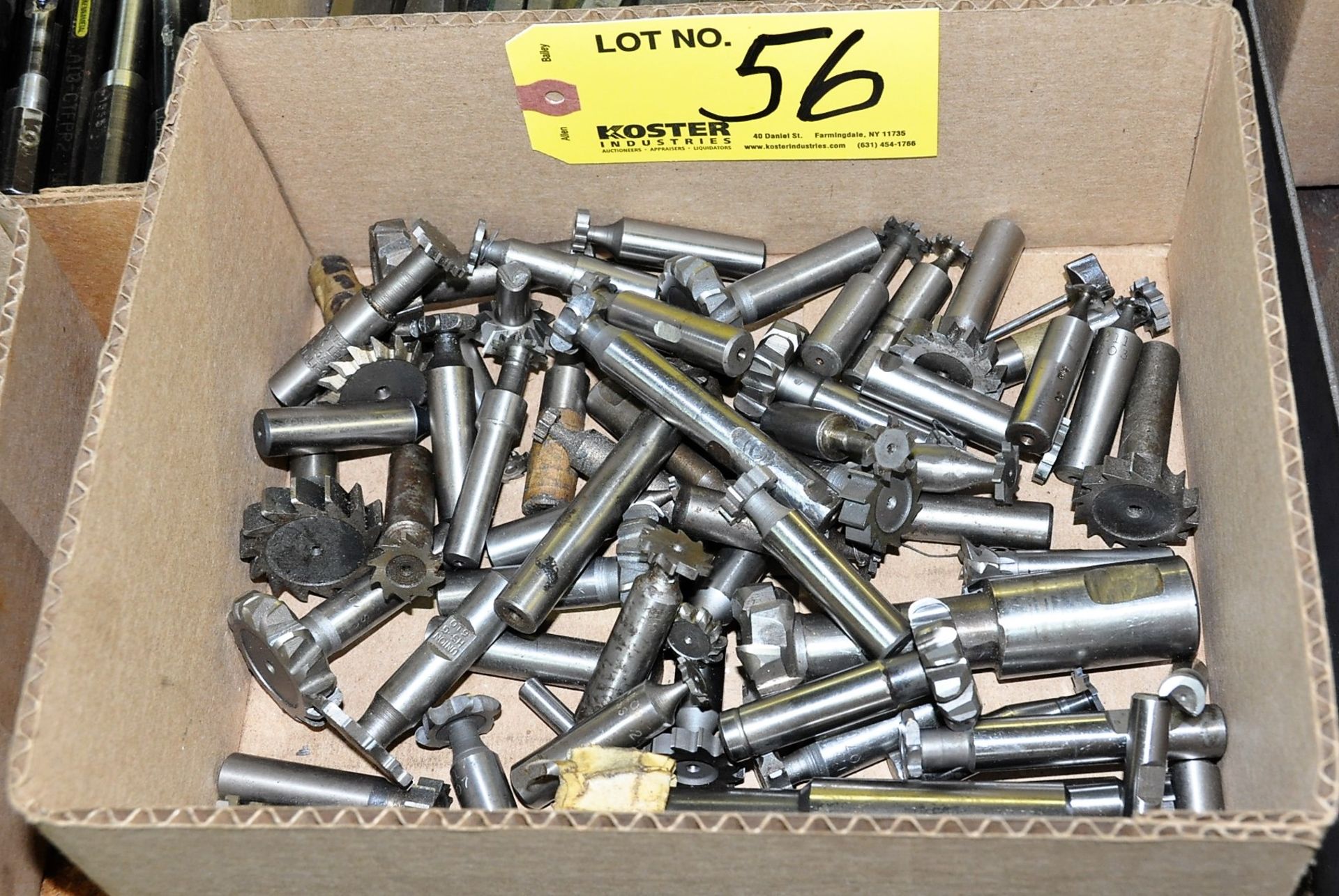 SLOT AND KEYWAY CUTTERS IN (1) BOX