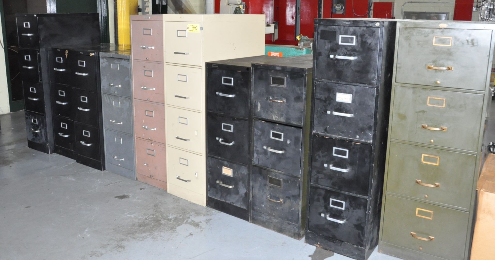 (10) ASSORTED FILE CABINETS