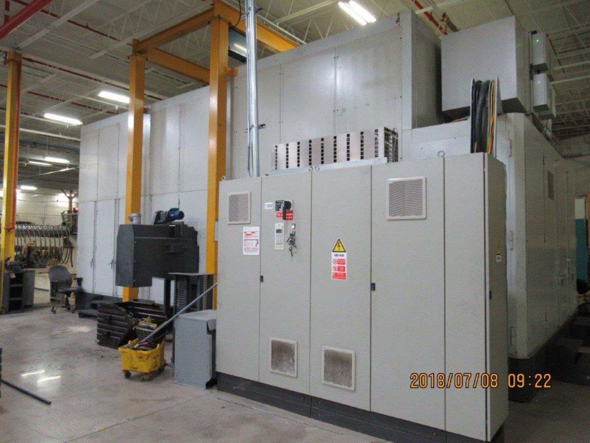 SACMA MDL. SP660AL 5-DIE COLD FORMER, 500 HEADING TONS, UNIVERSAL TRANSFER, 1.25" MAX WIRE CUT OFF - Image 4 of 23