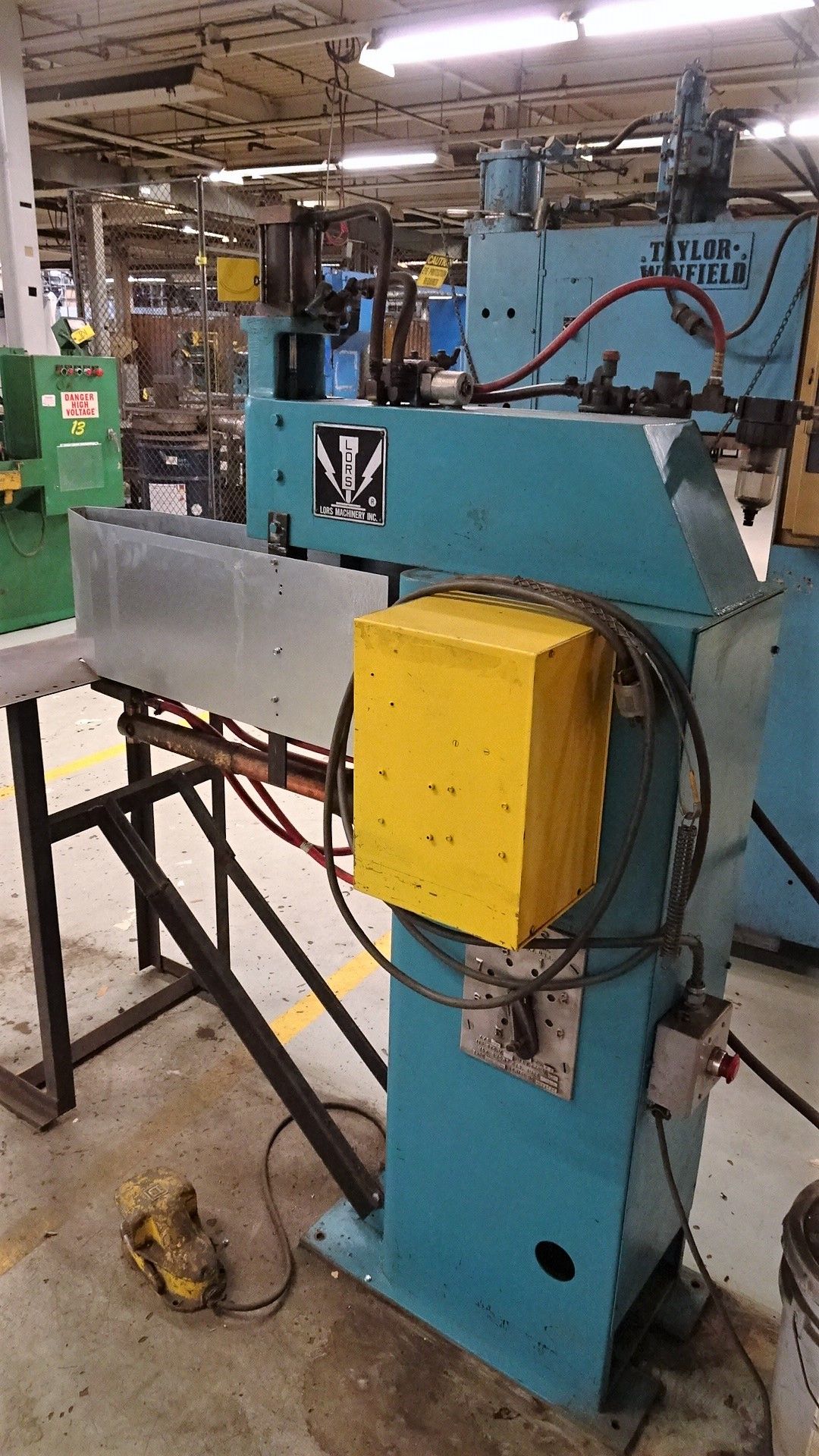 LORS MDL. SW120-30 SPOT WELDER, 30 KVA, 26" THROAT, WITH ADJUSTABLE SQUEEZE TIME AND WELD TIME, S/N: - Image 3 of 3