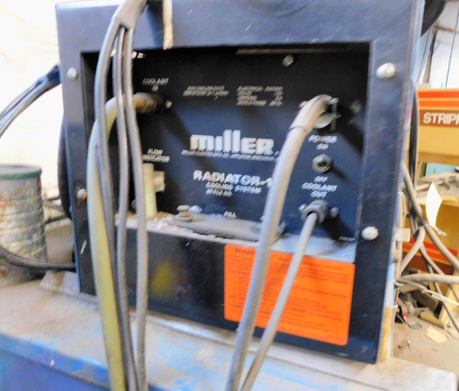 MILLER SYNCROWAVE 300 AC/DC GAS TUNGSTEN ARC OR SHIELDED METAL ARC WELDING POWER SOURCE, WITH MILLER - Image 2 of 3