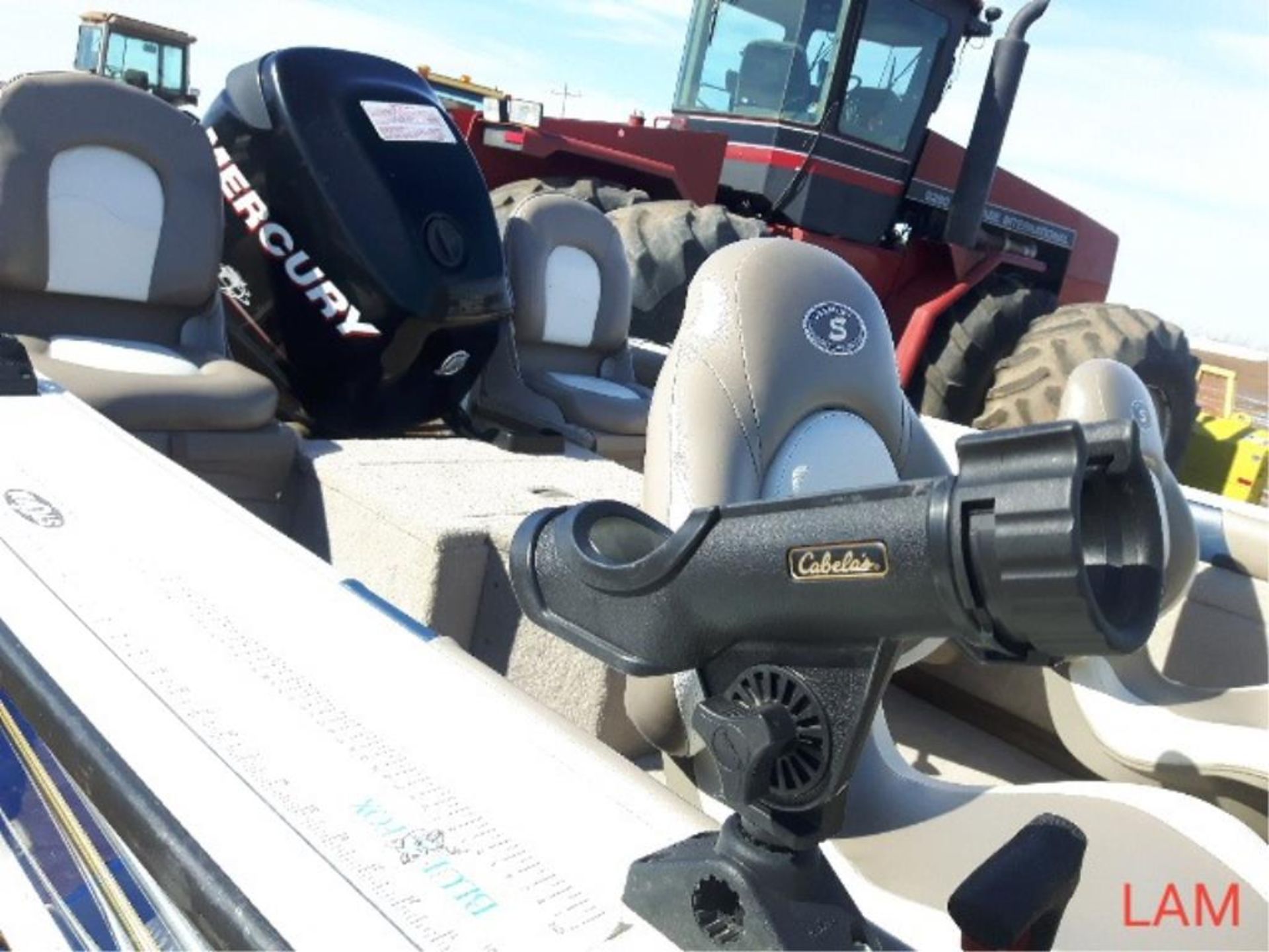 2010 Smokercraft 162 Ultima Boat sn SMK40850E910 C/W 90hp OPTI Mercury Outboard Kicker, sn 1B801112, - Image 11 of 13