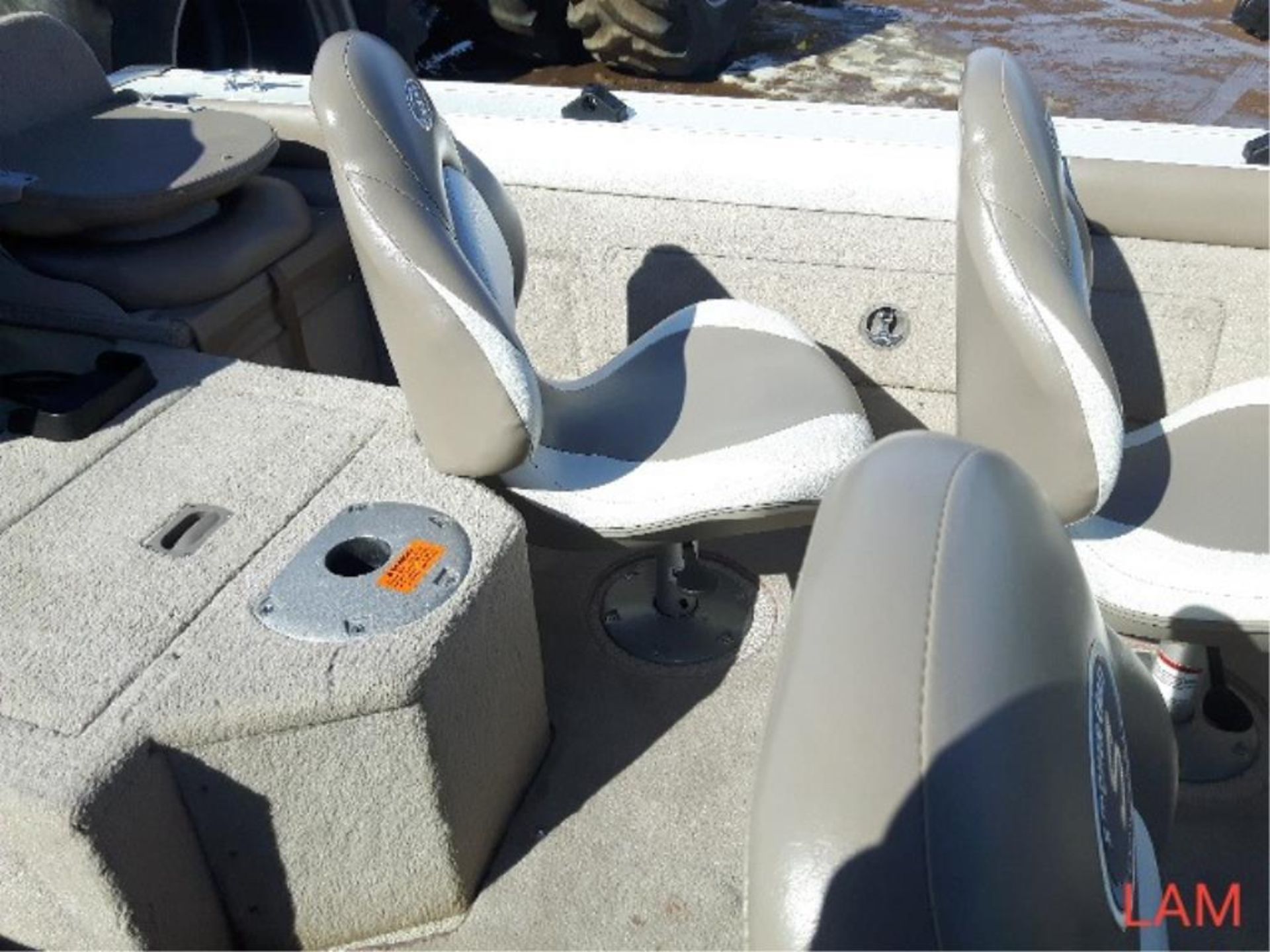 2010 Smokercraft 162 Ultima Boat sn SMK40850E910 C/W 90hp OPTI Mercury Outboard Kicker, sn 1B801112, - Image 9 of 13