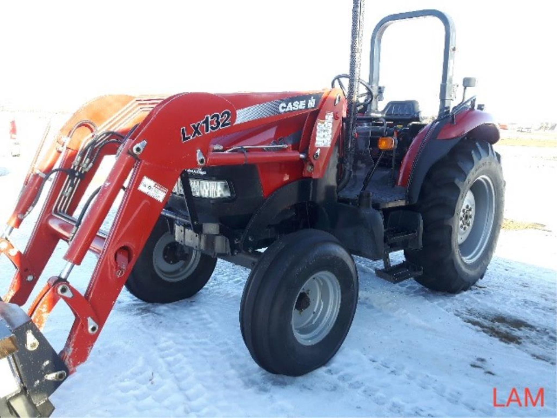 2004 JX65 2wd Case IH Utility Tractor 65hp, 920 hrs, 12 Spd St/Trans, Shuttle Shift, C/W LX 132 FEL,