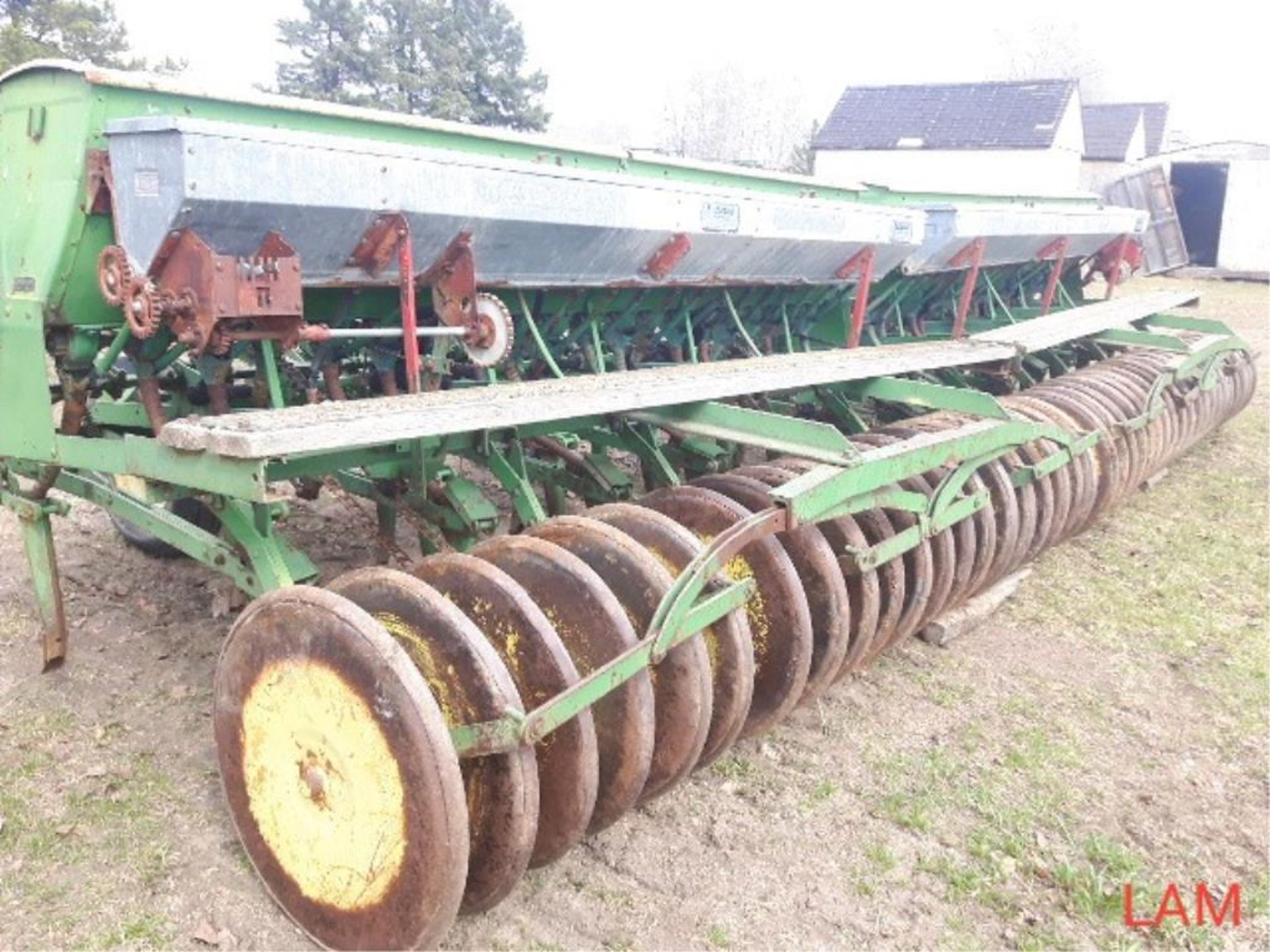 JD LZ. 24ft Hoe Drill - Image 2 of 3
