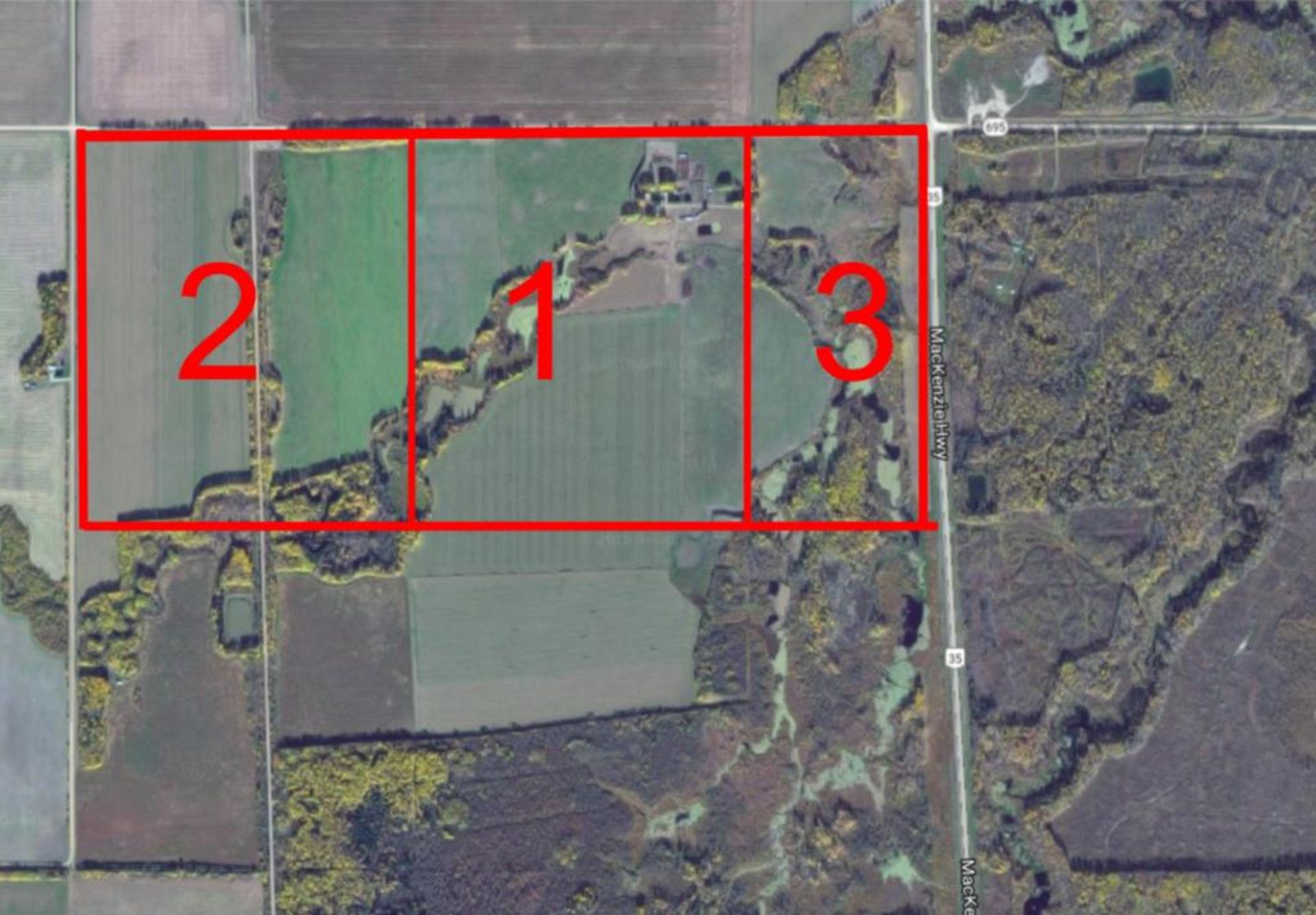 Parcel #2 +/- 160 Acres on NW 35-100-23-W5M