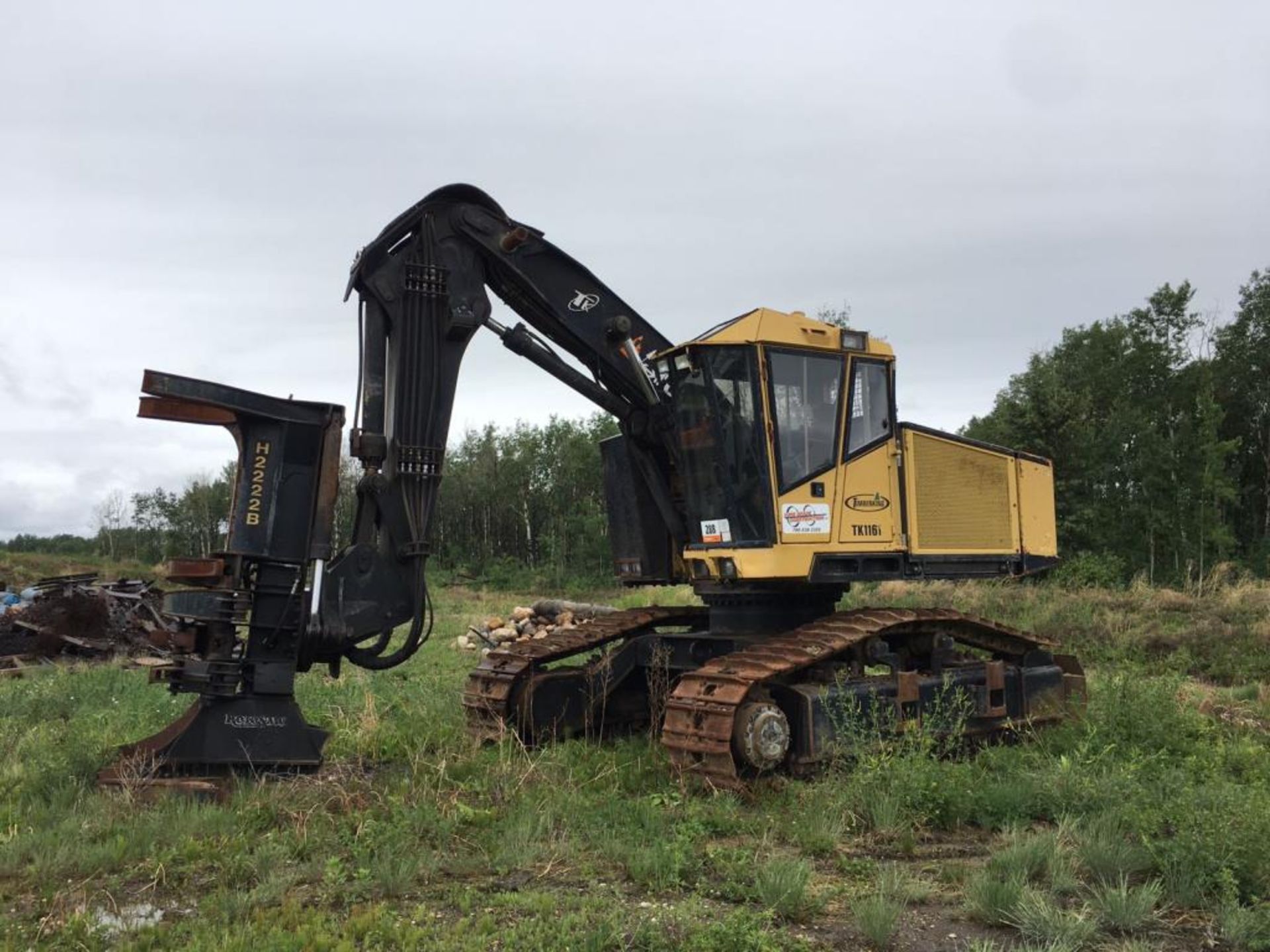 2002 Timber King 1161 Feller Buncher