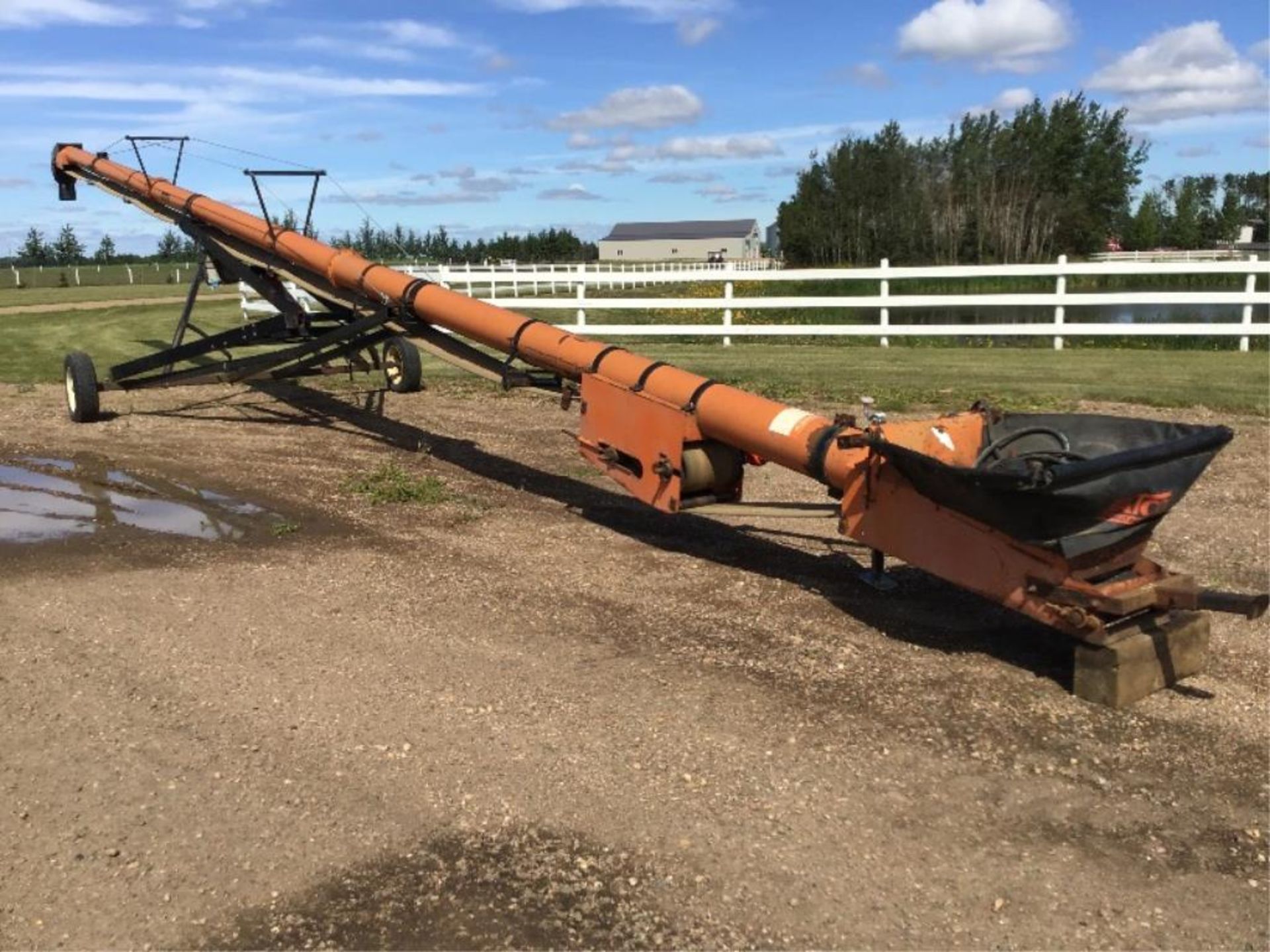 10×65 Batco conveyor auger, PTO drive