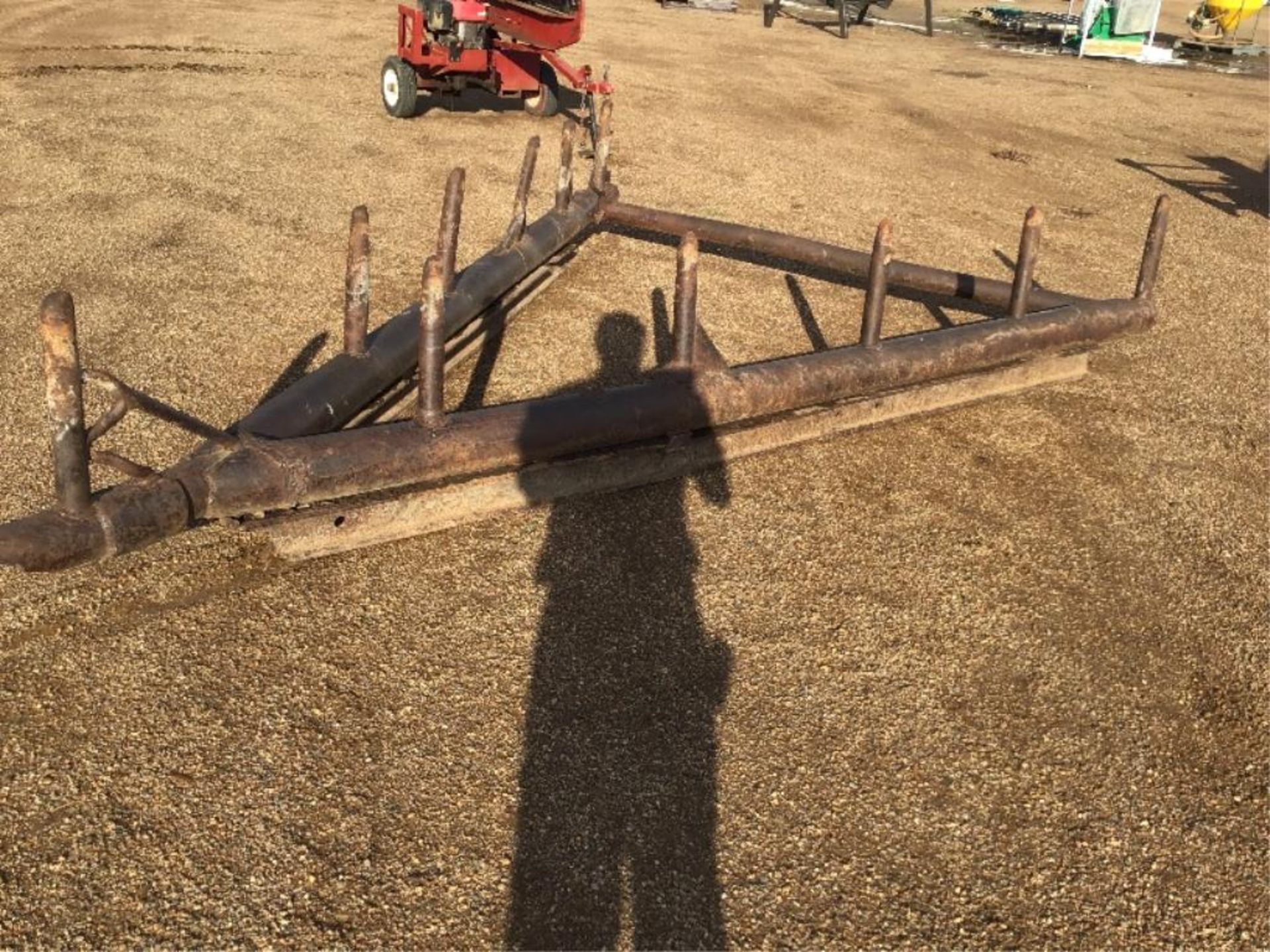 8ft Drag Root Rake - Image 2 of 2