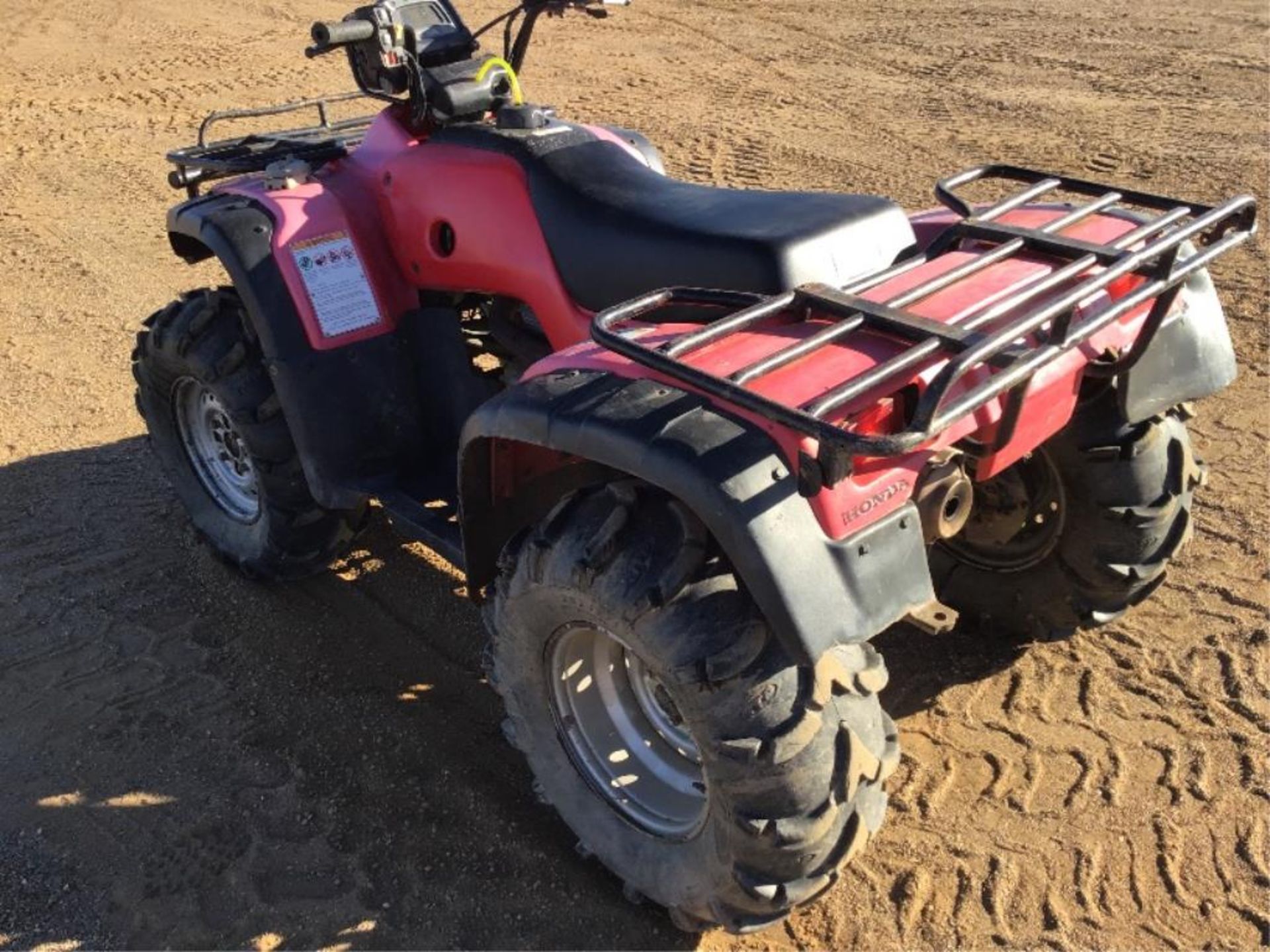 2002 Honda 450 Foreman ES Quad Winch, 7630km (VIN Not Available) - Image 5 of 7