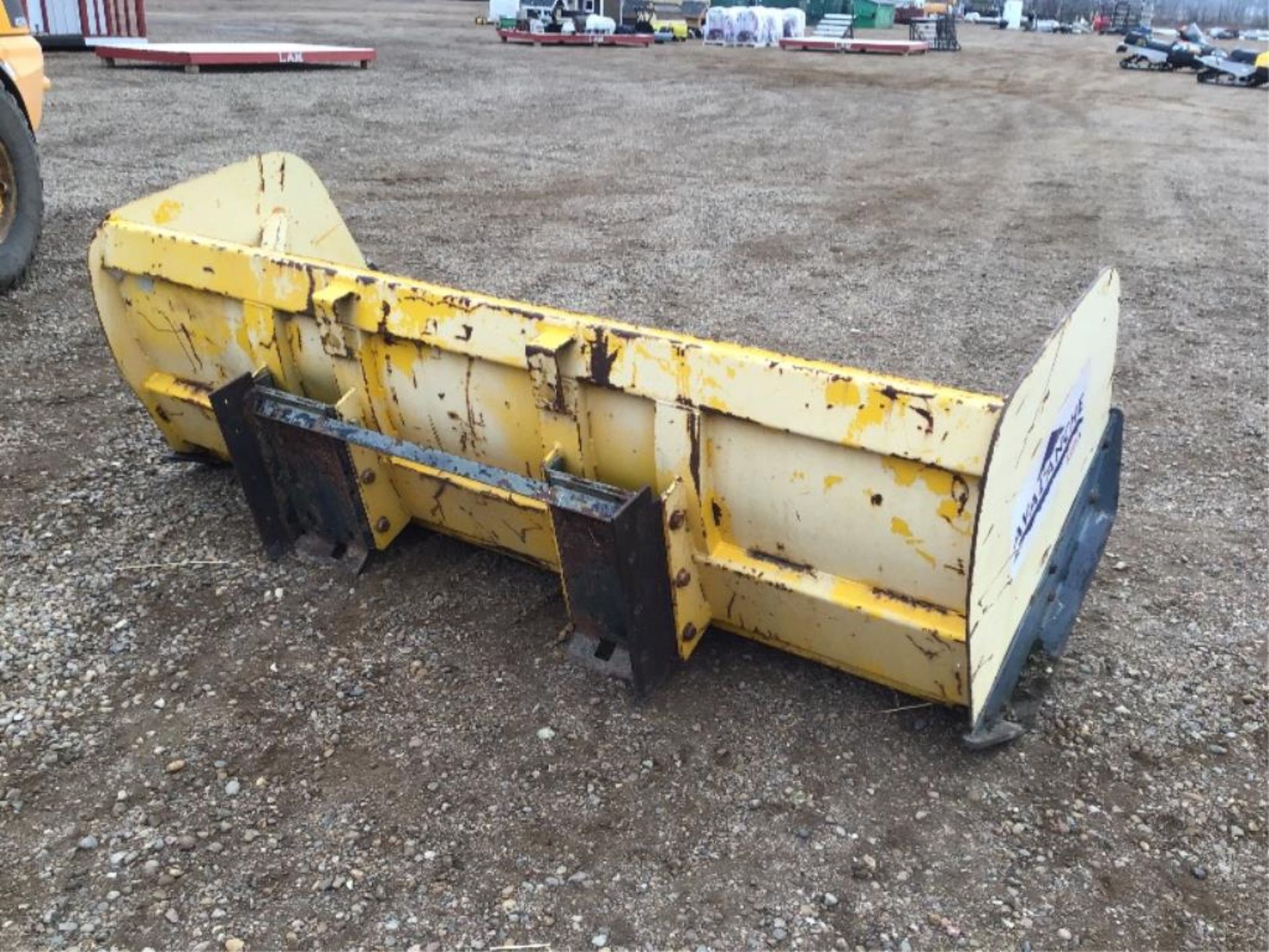 8ft Skid Steer Mount Push Blade