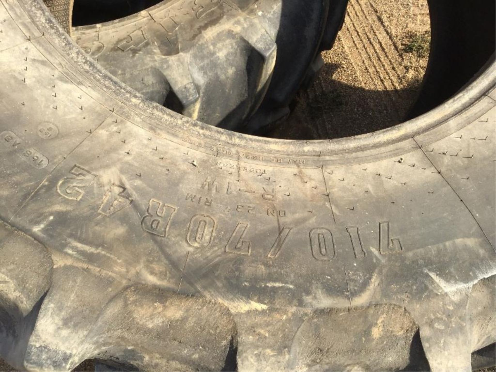 Set of 3 710/70R42 Tractor Tires - Image 2 of 2