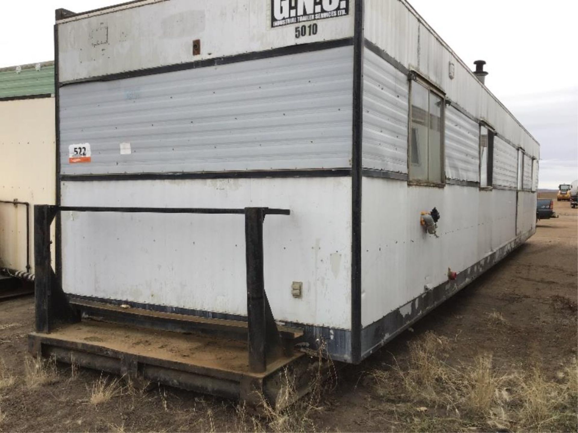 10 x 48 Triple Skid Well Site Unit Furnace, Table & Chairs, Fridge, Stove, 2-Bedroom, - Image 3 of 16