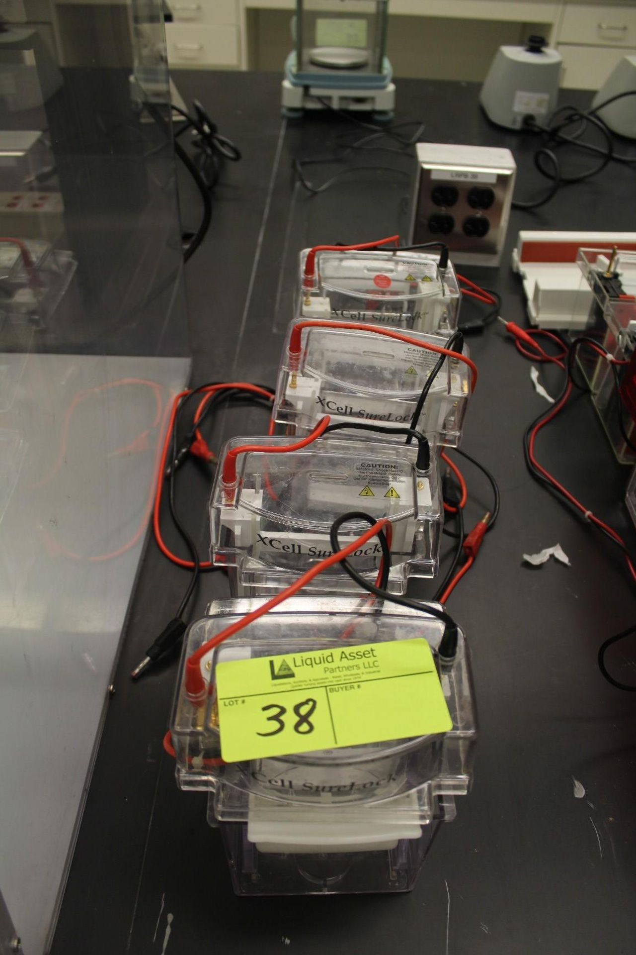 Lot of (4) Xcell SureLock Electrophoresis Cells