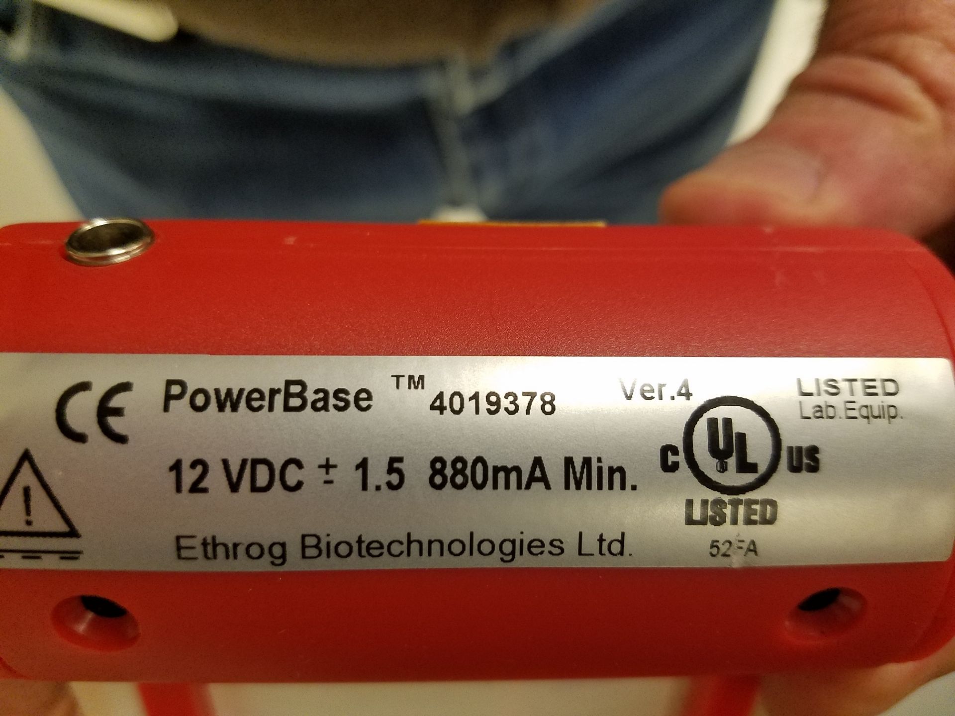 Lot of (7) Ethrog Biotechnologies, Invitrogen E-Gel Power Base - Image 2 of 2