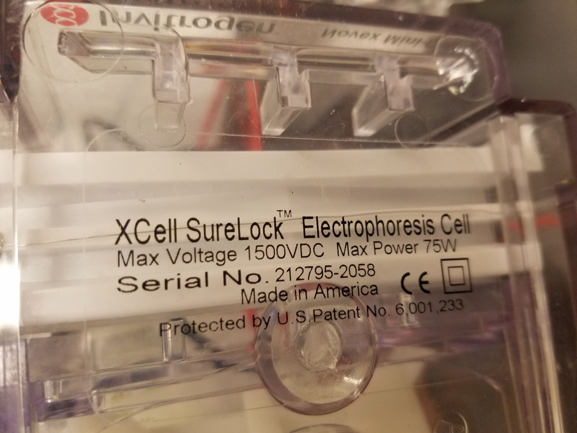 Lot of (4) Xcell SureLock Electrophoresis Cells - Bild 2 aus 2