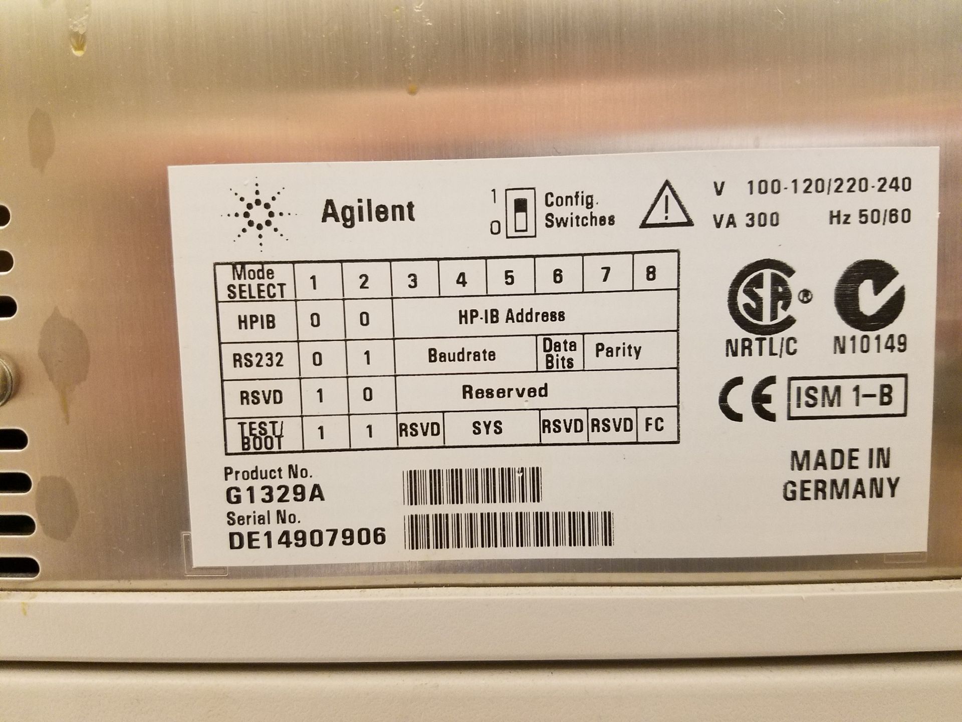 Agilent 1100 Series High Performance Liquid Chromatography System - Bild 3 aus 6