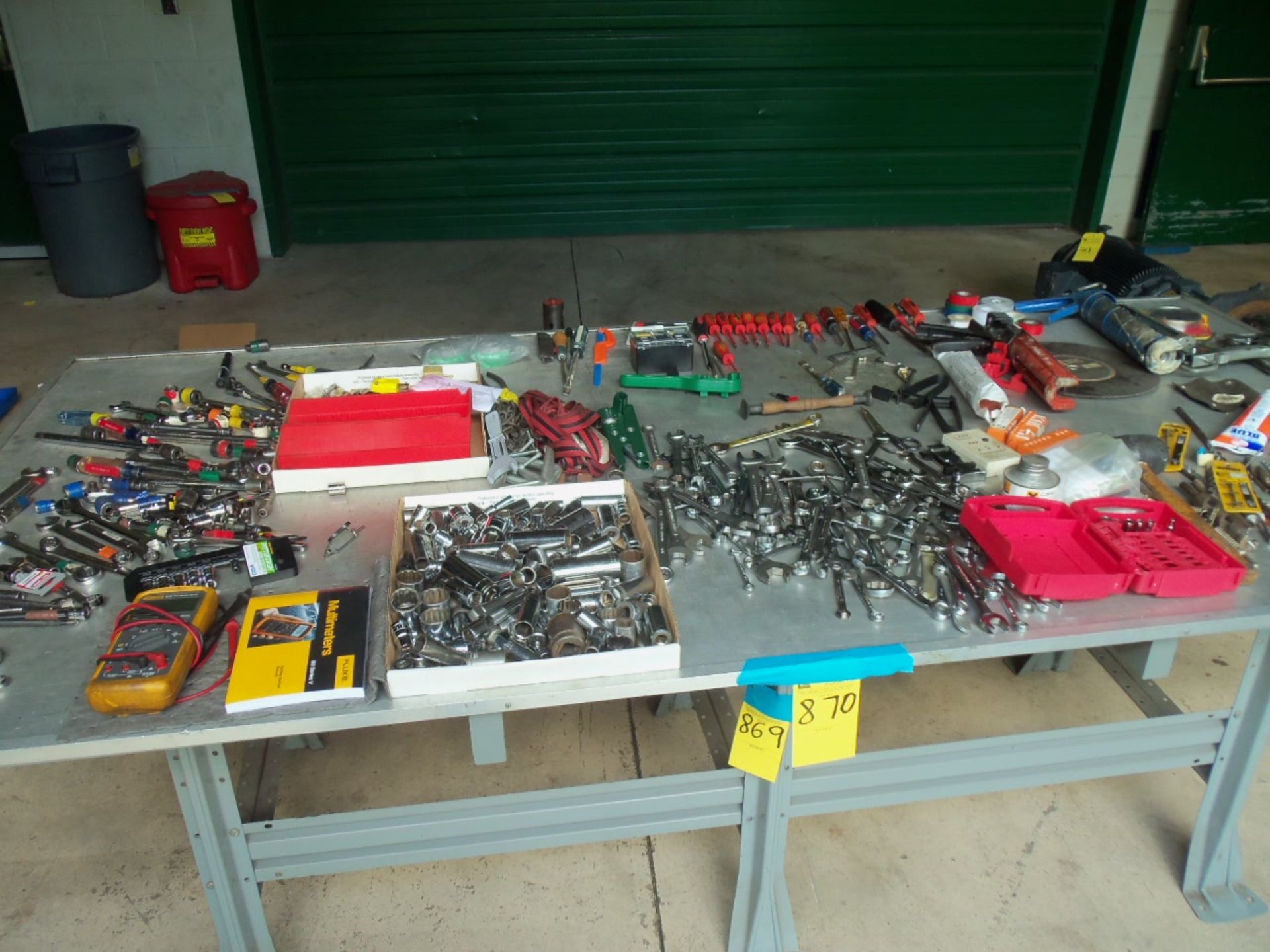 Misc. mechanics tools, wrenches, sockets, screwdrivers